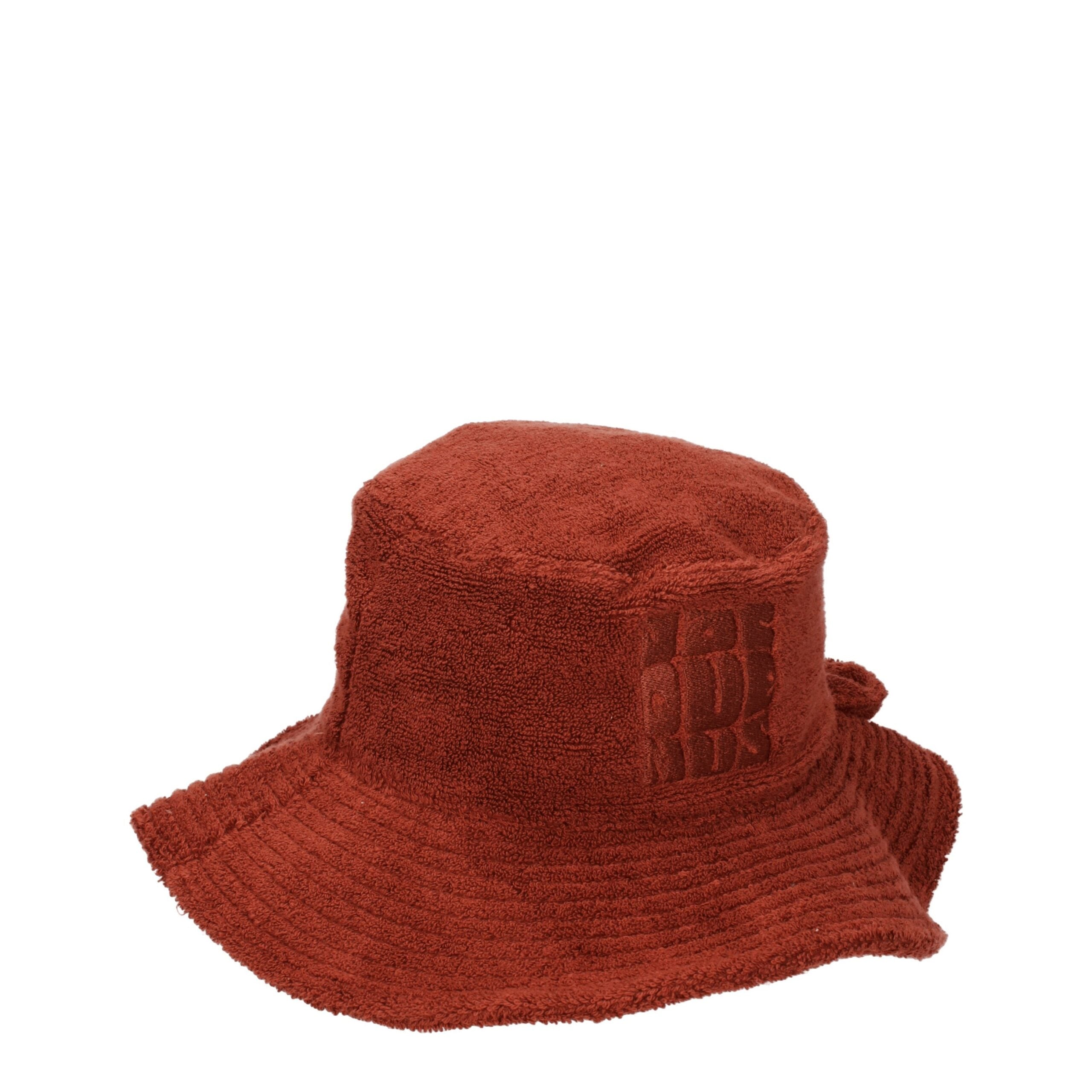 Brown Cotton Bucket Hats Jacquemus