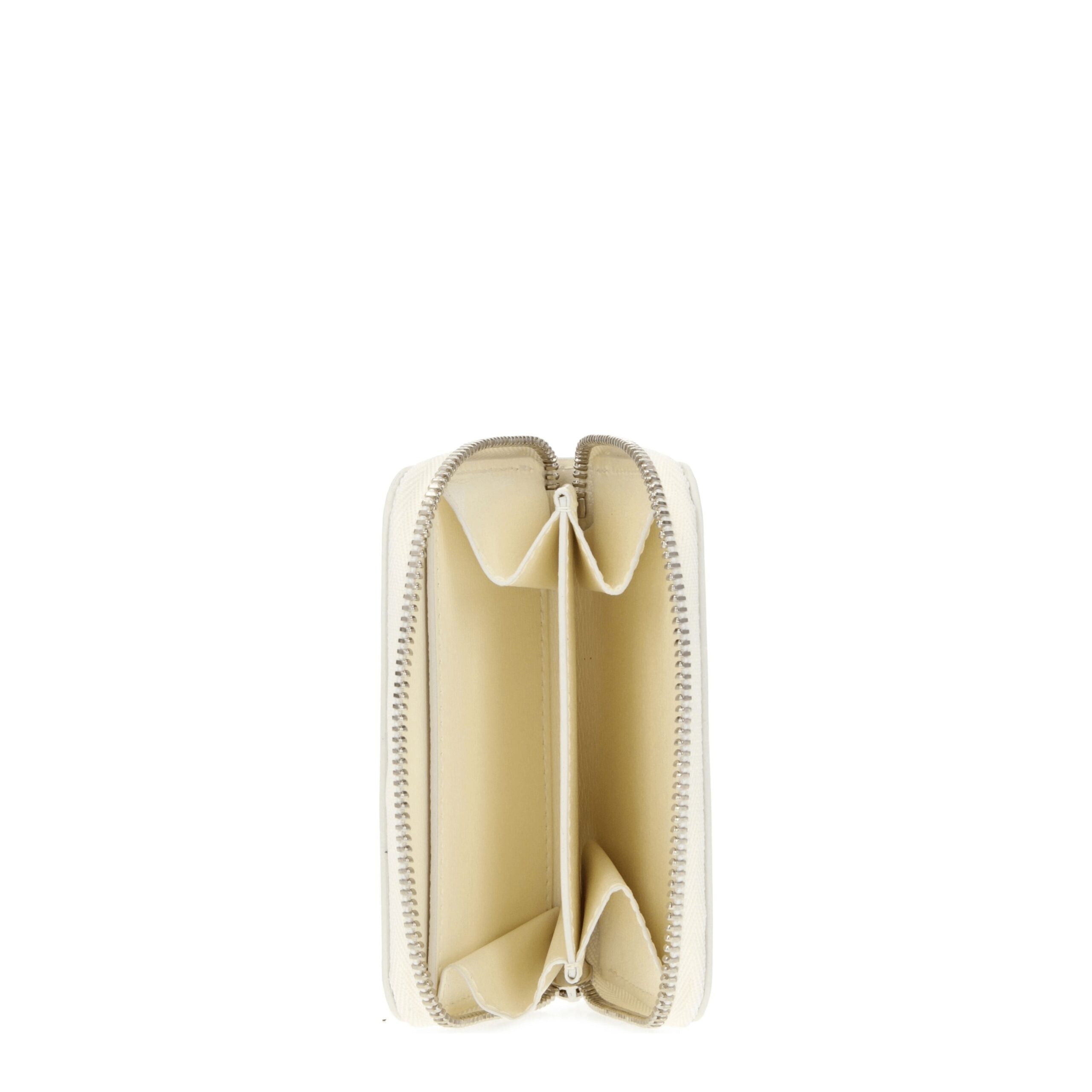 Beige Leather Wallets Jil Sander
