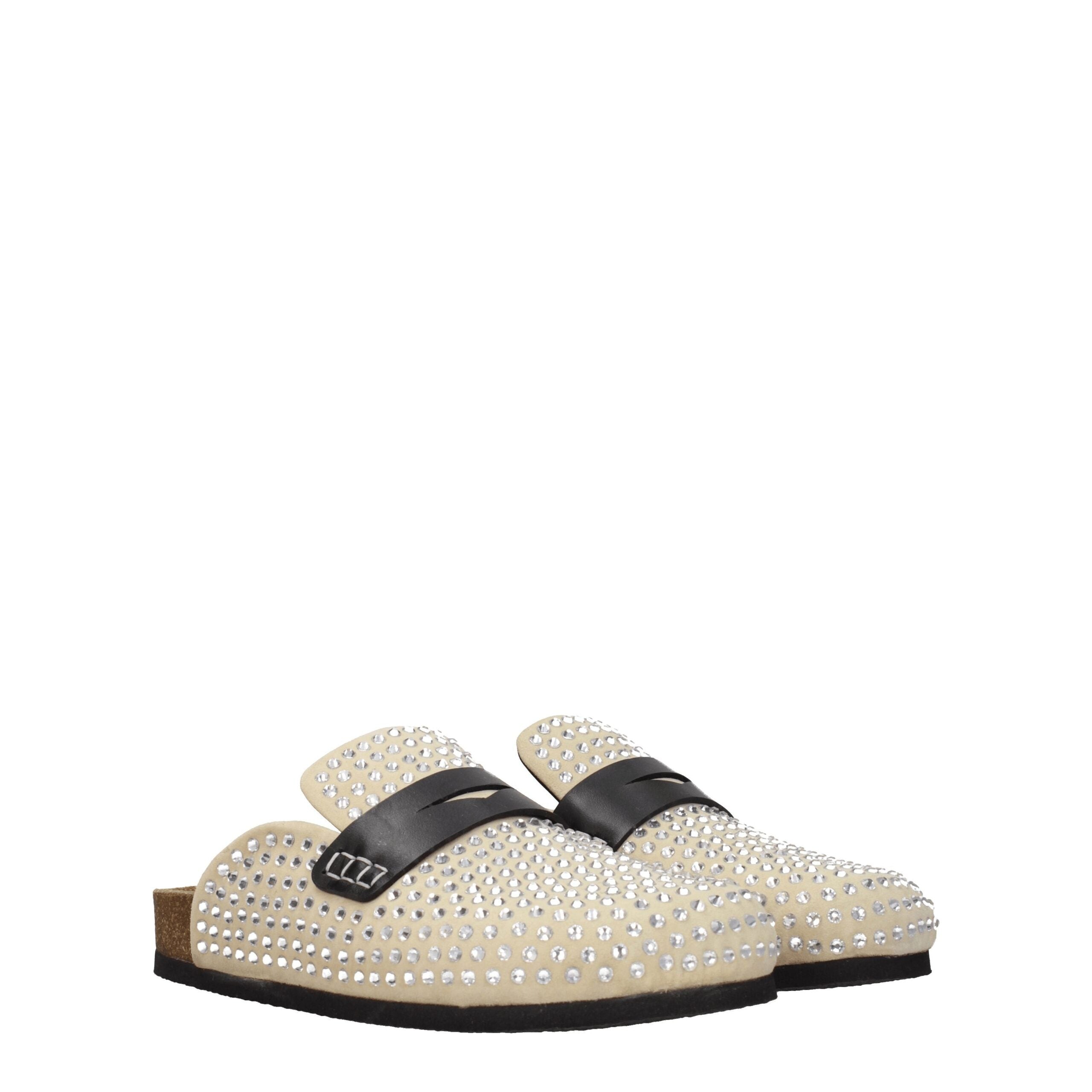 Beige Leather Slippers Sandals Jw Anderson
