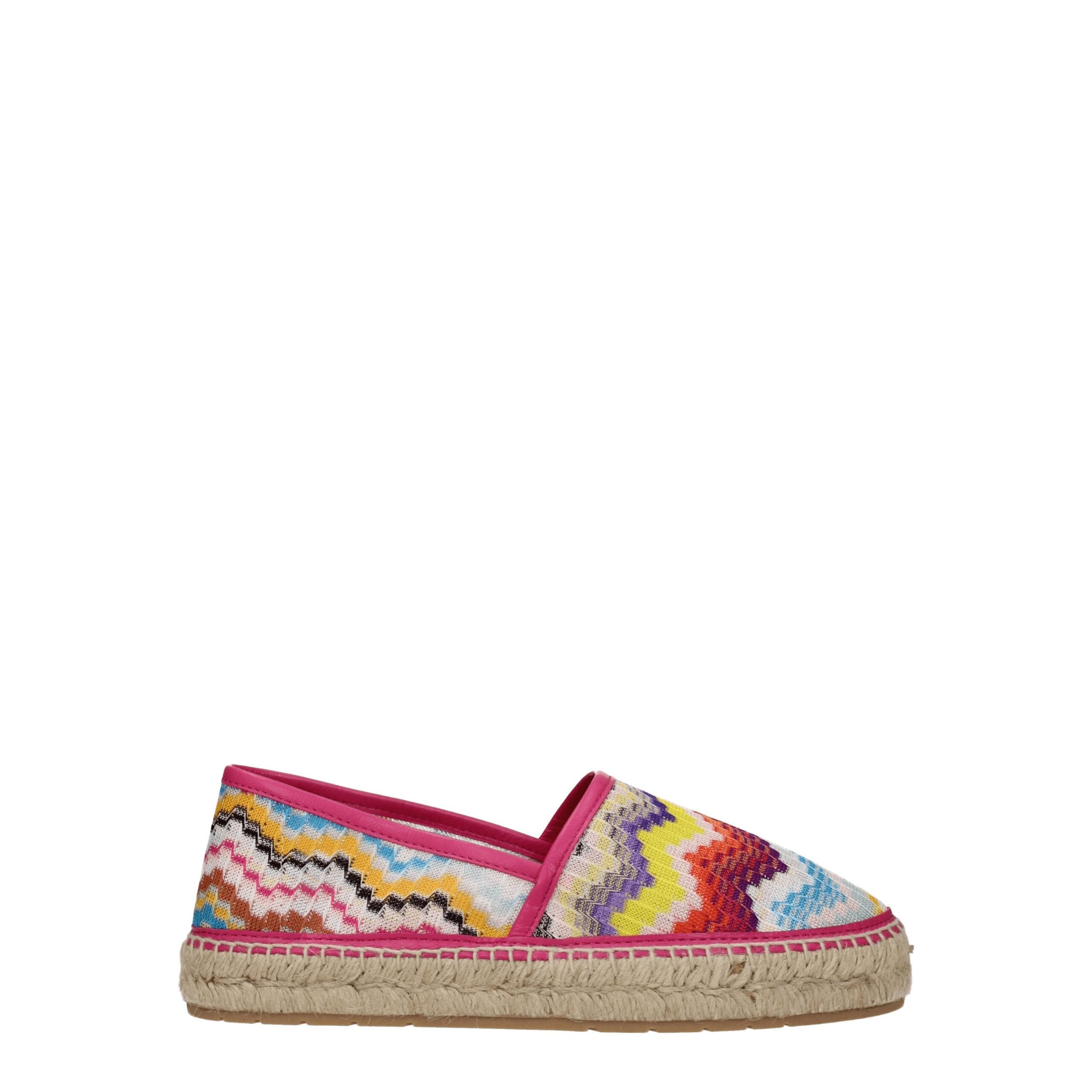 Multicolor Fabric Espadrilles Missoni