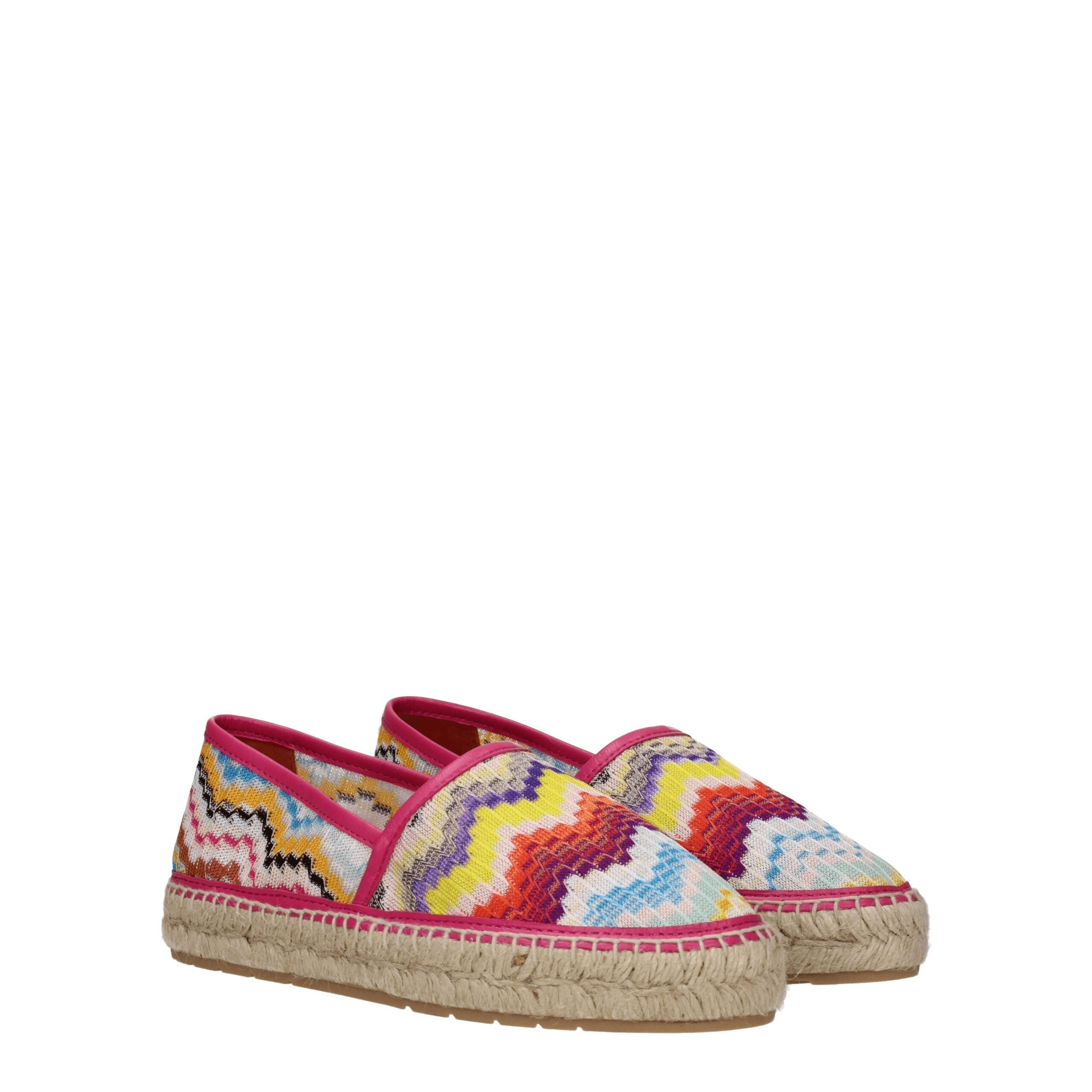 Multicolor Fabric Espadrilles Missoni