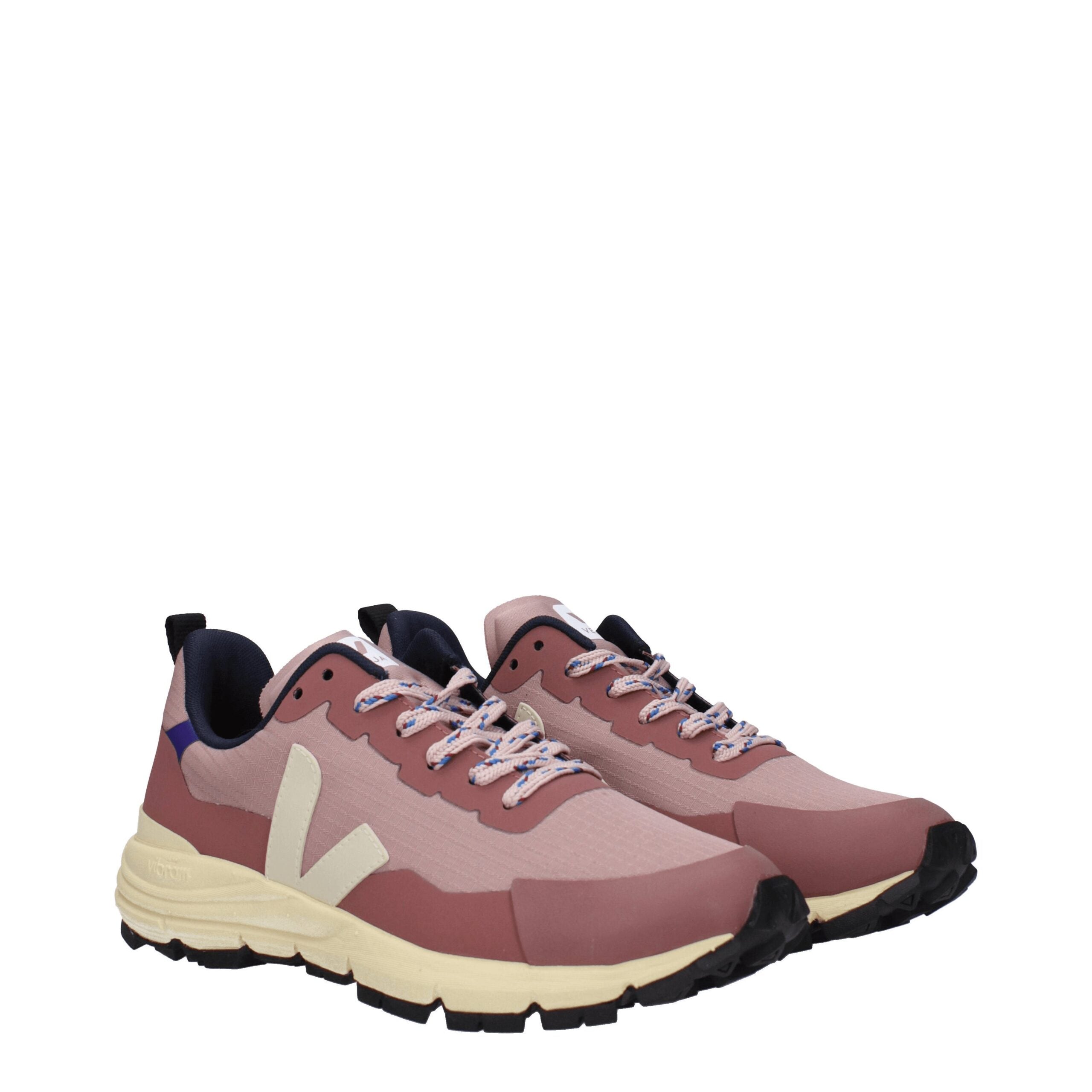 Pink Fabric Athletic Sneakers Veja