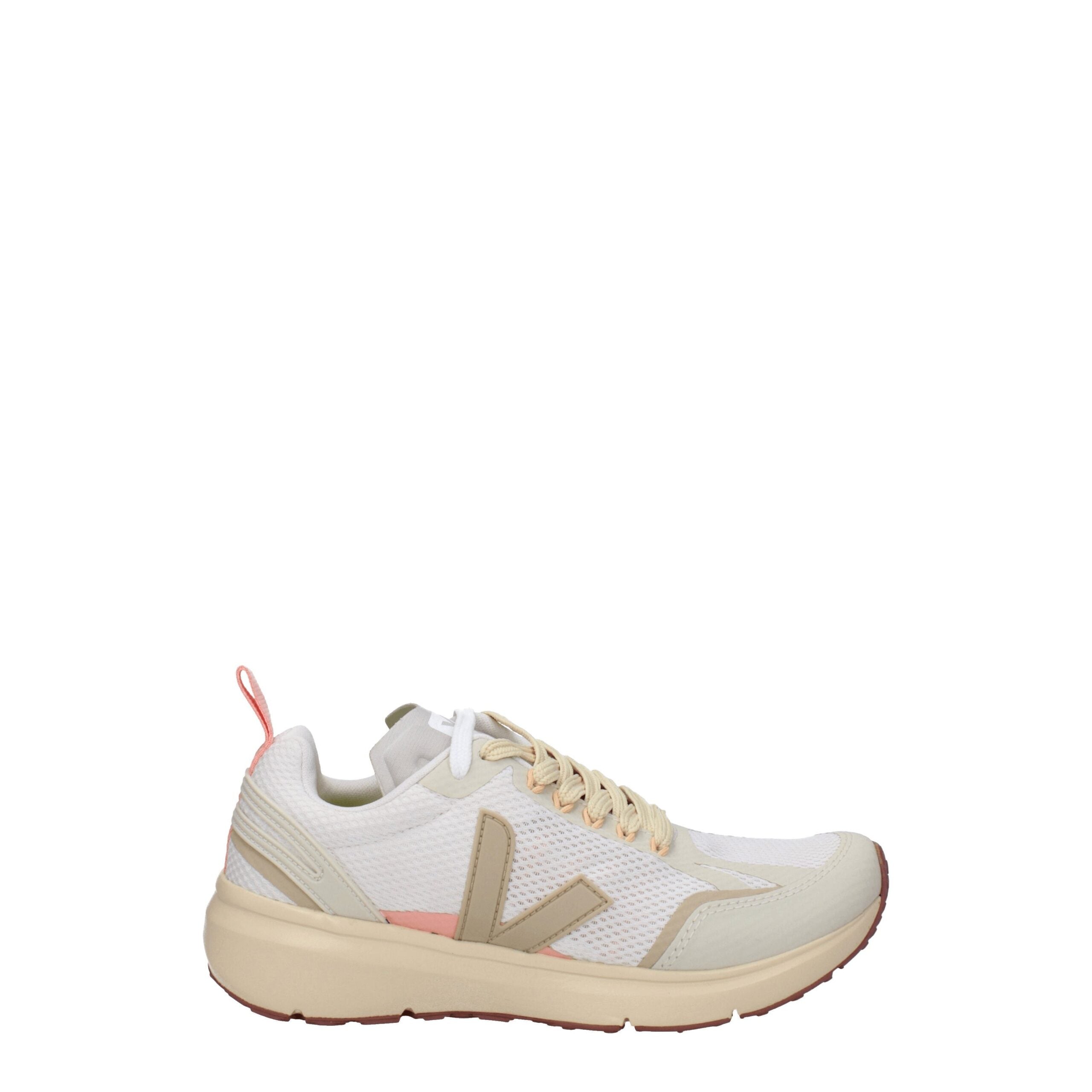 Beige Fabric Athletic Sneakers Veja