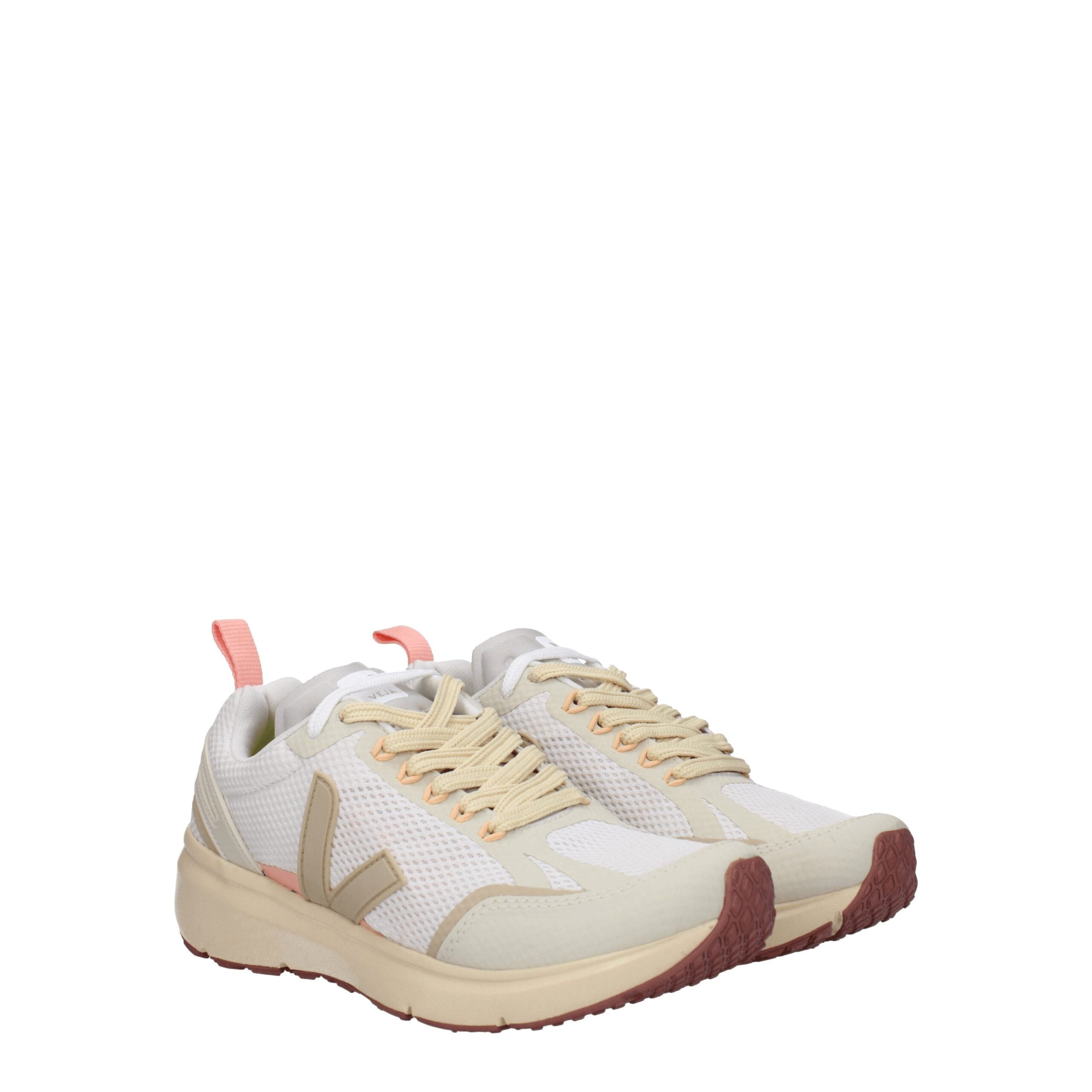 Beige Fabric Athletic Sneakers Veja