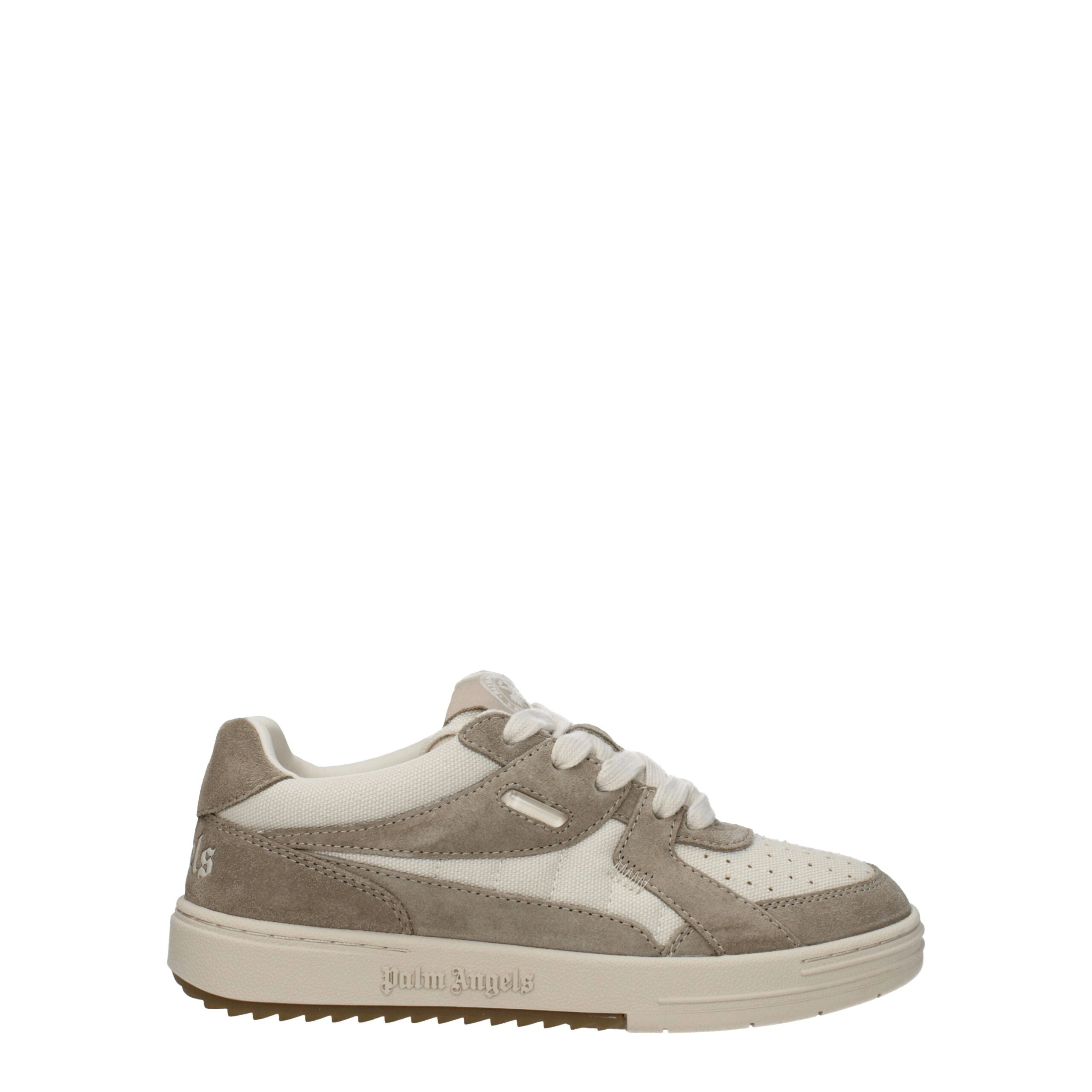 Beige Fabric Low Tops Palm Angels