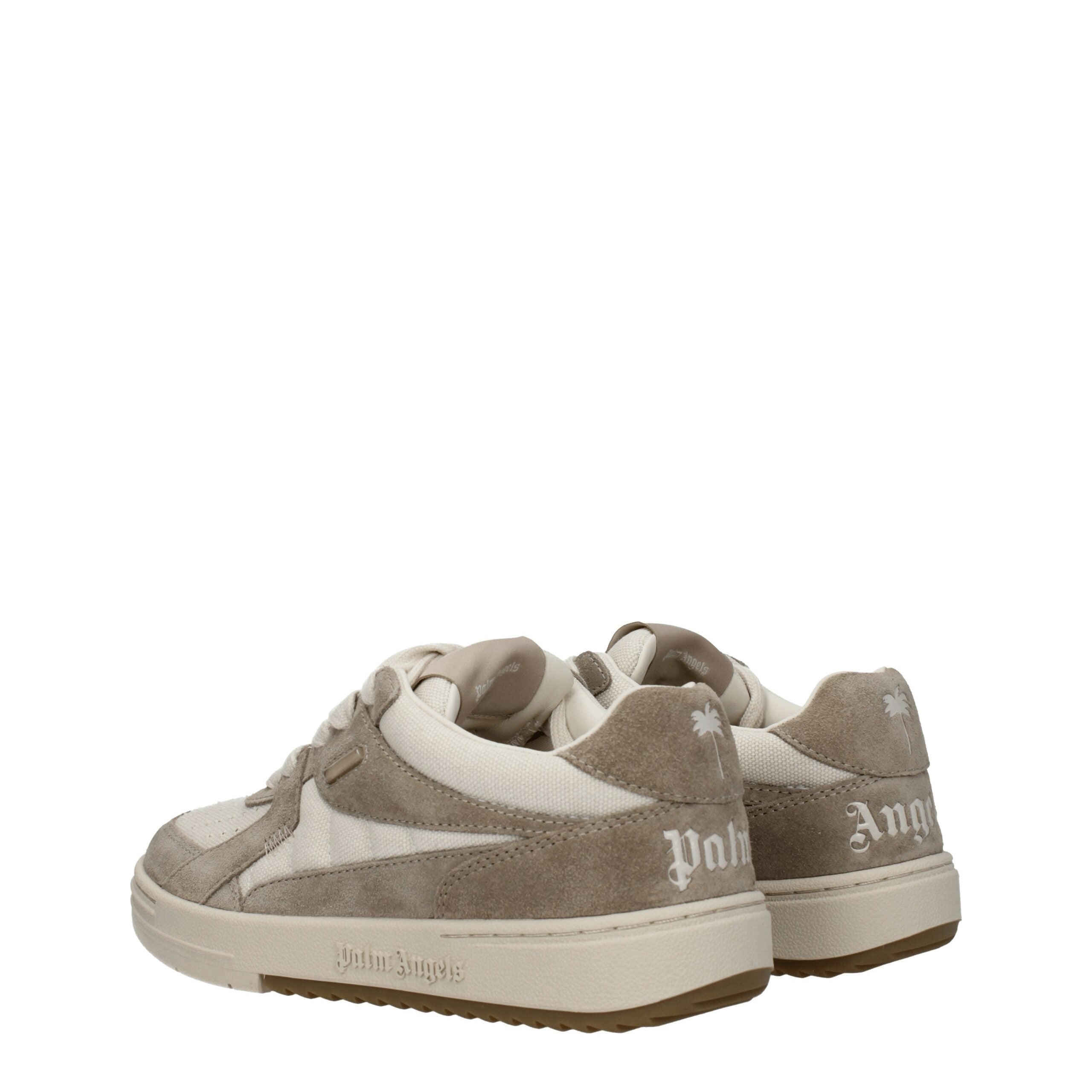 Beige Fabric Low Tops Palm Angels