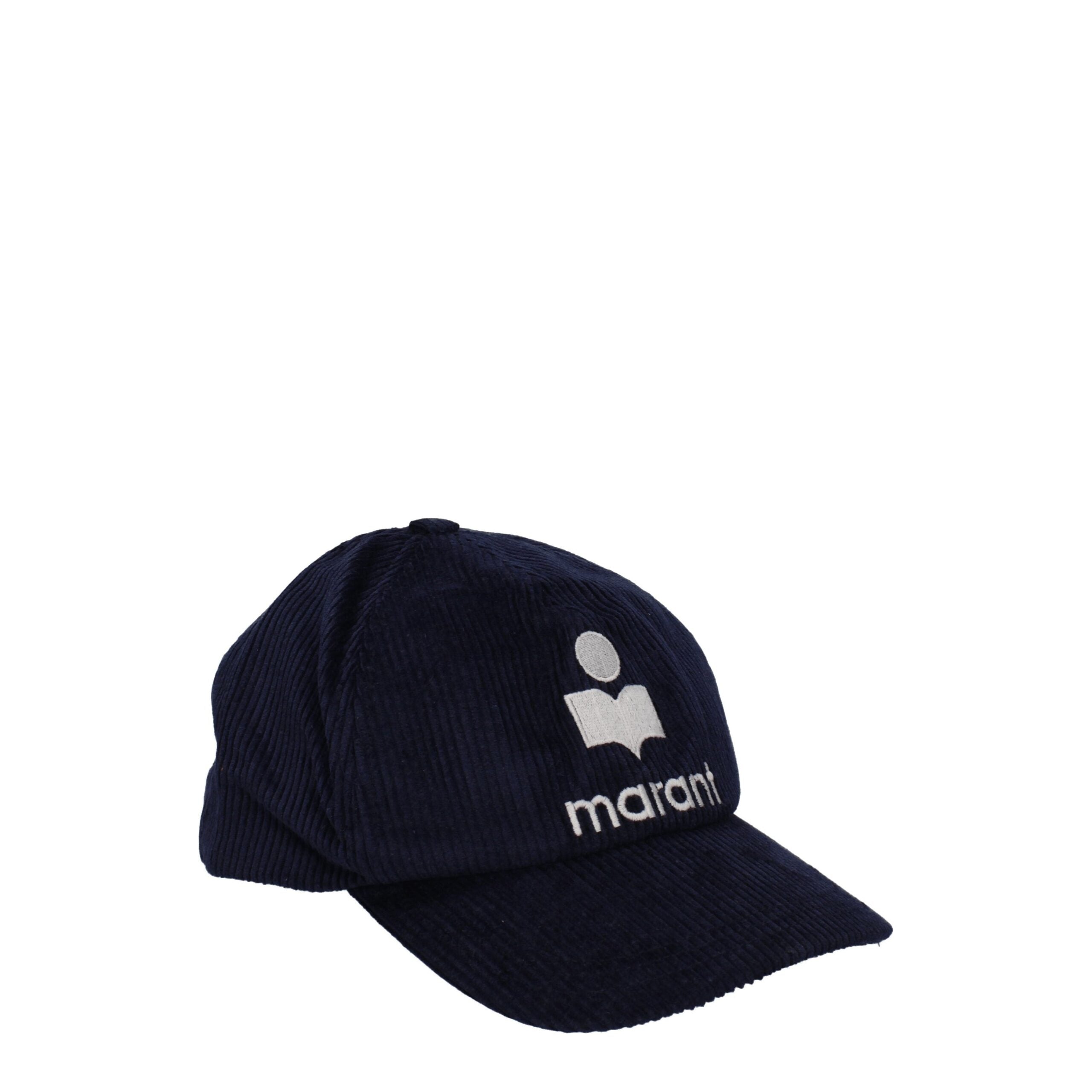 Blue Cotton Caps (Baseball Hat) Isabel Marant