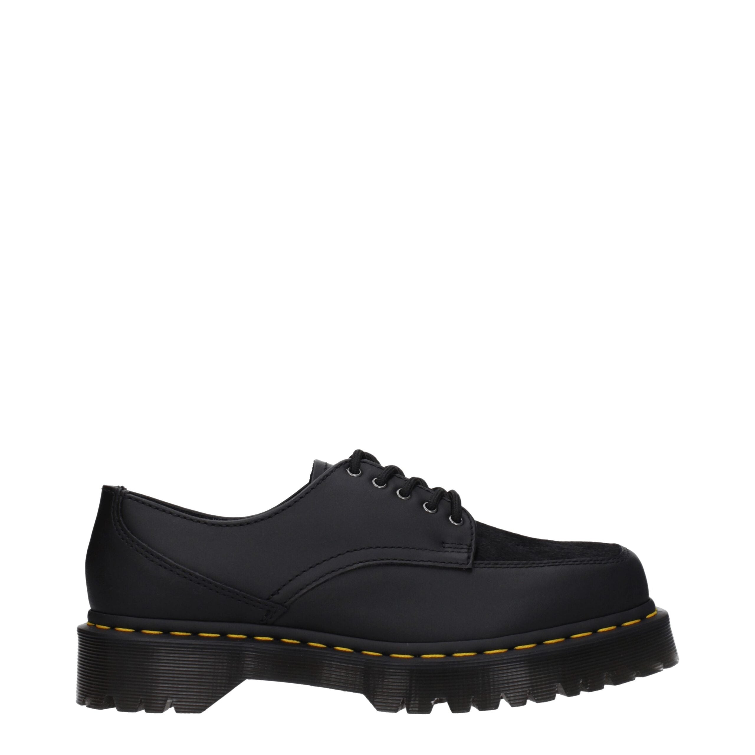 Black Leather Oxfords And Derbies Dr. Martens