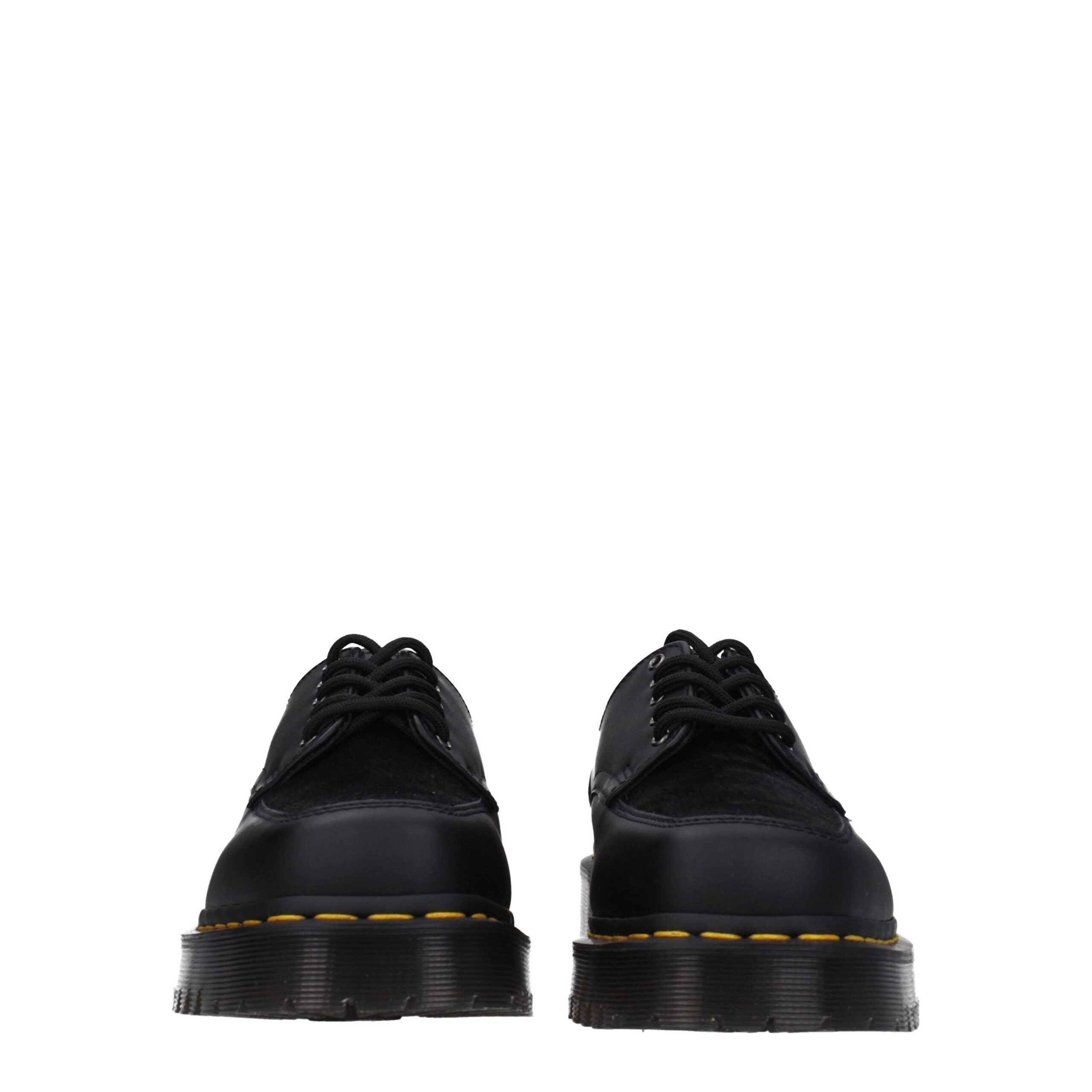 Black Leather Oxfords And Derbies Dr. Martens