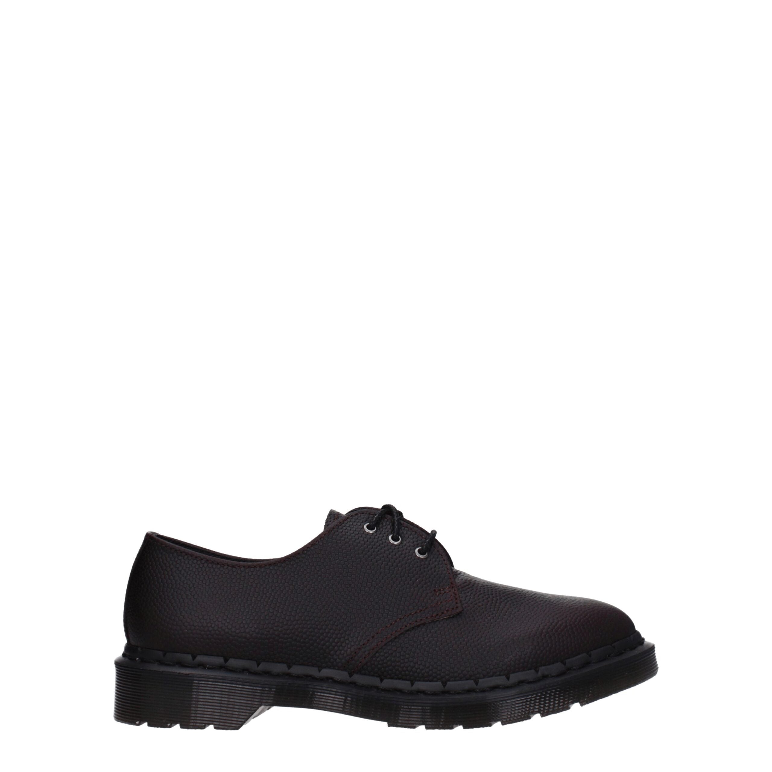 Purple Leather Oxfords And Derbies Dr. Martens