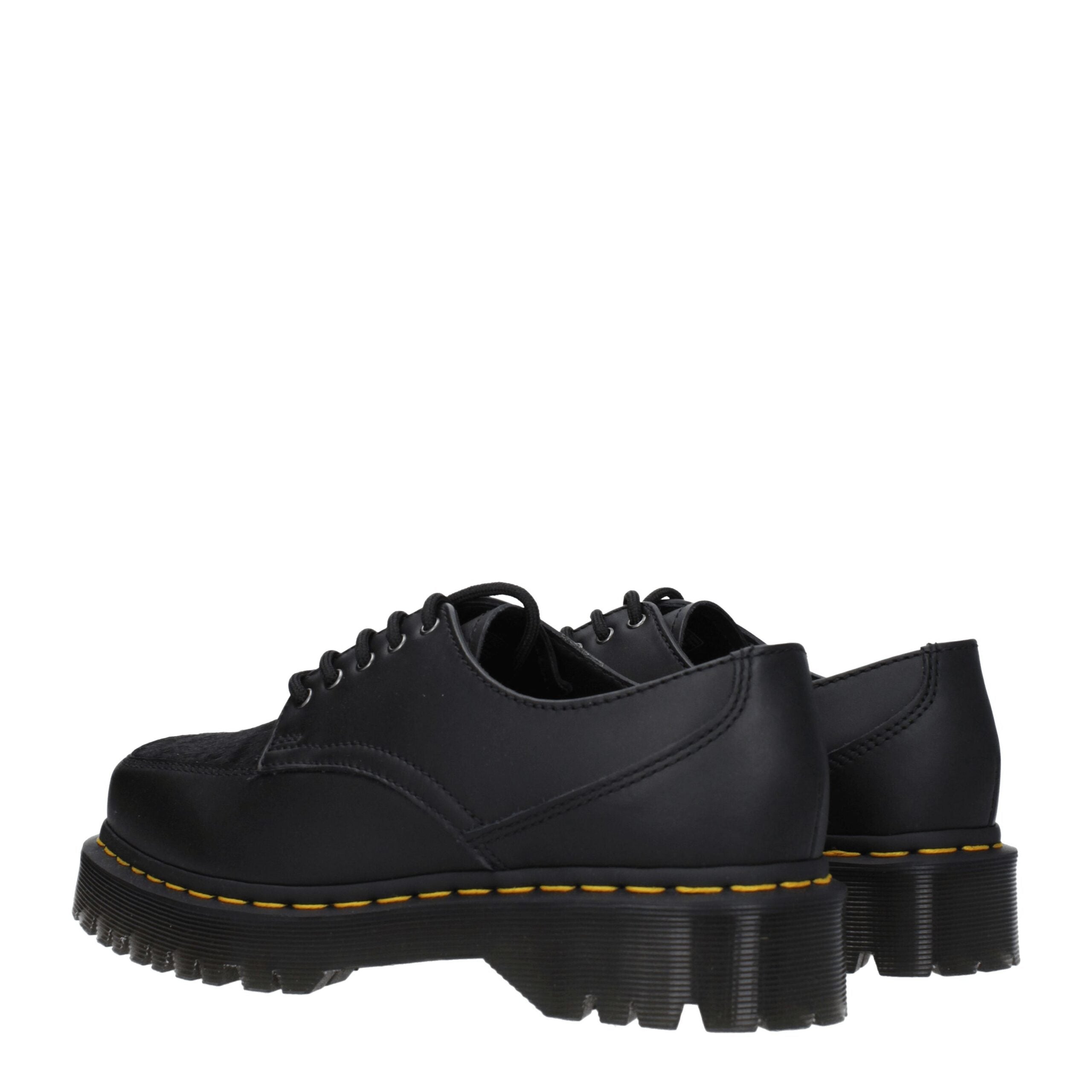 Black Leather Oxfords And Derbies Dr. Martens