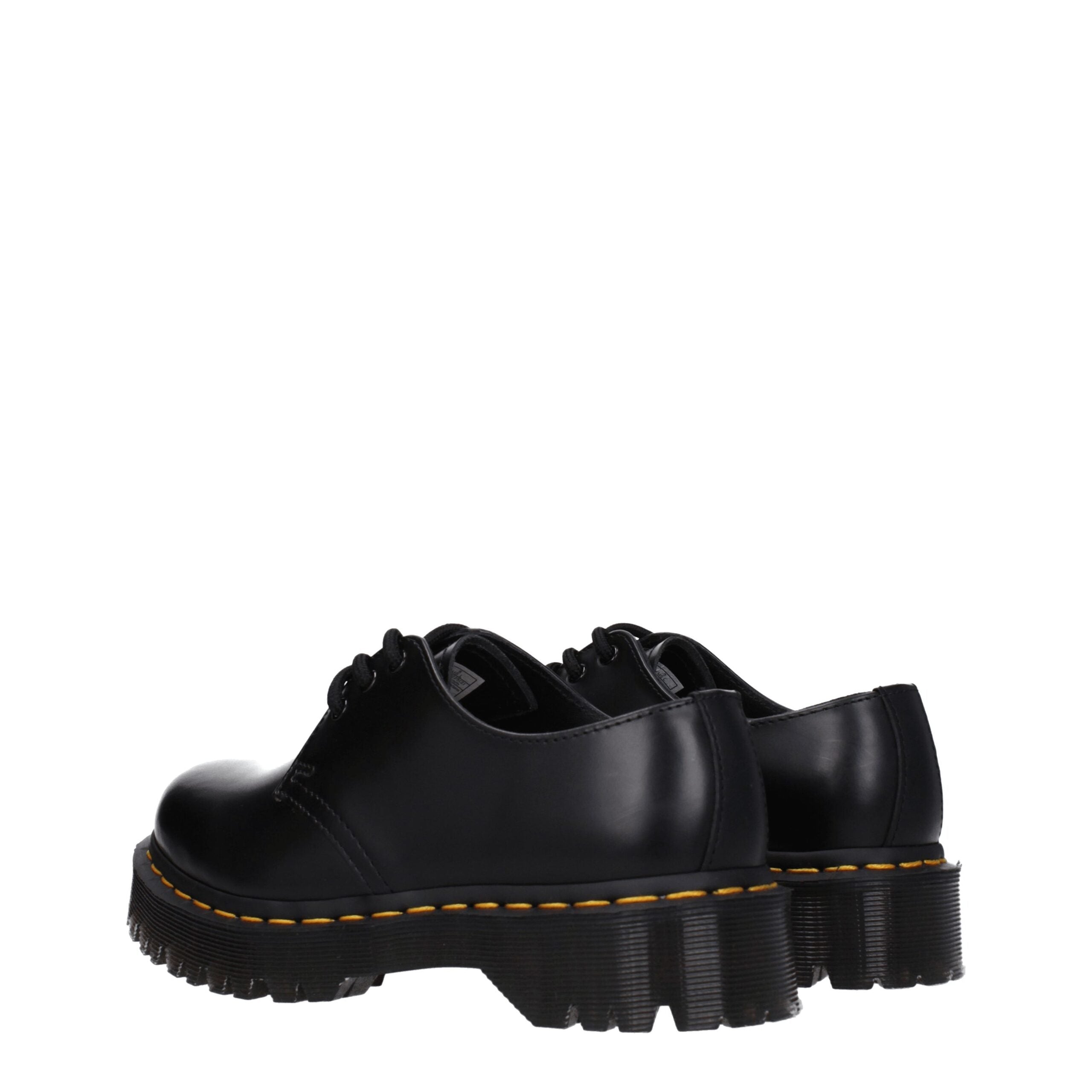 Black Leather Oxfords And Derbies Dr. Martens