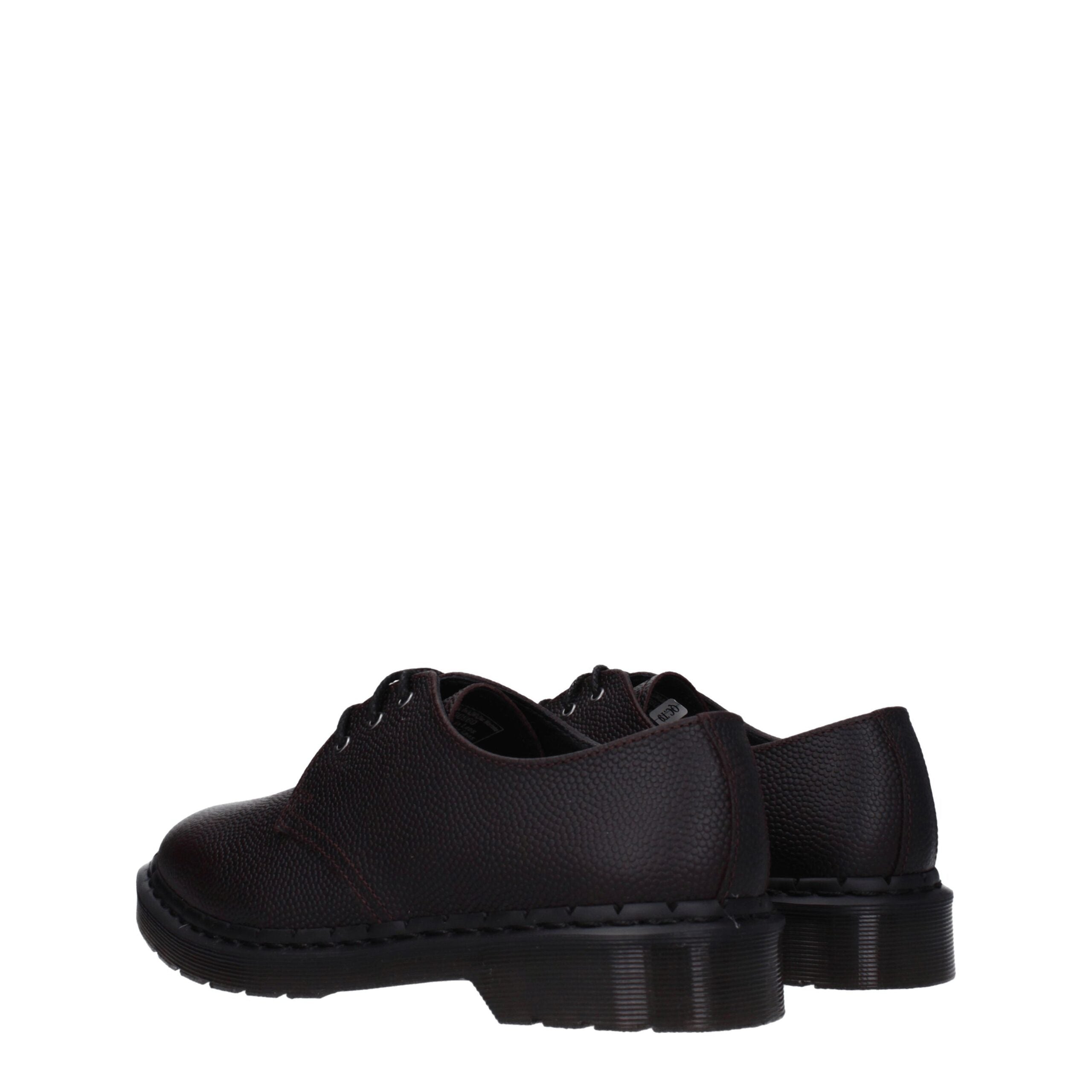 Purple Leather Oxfords And Derbies Dr. Martens