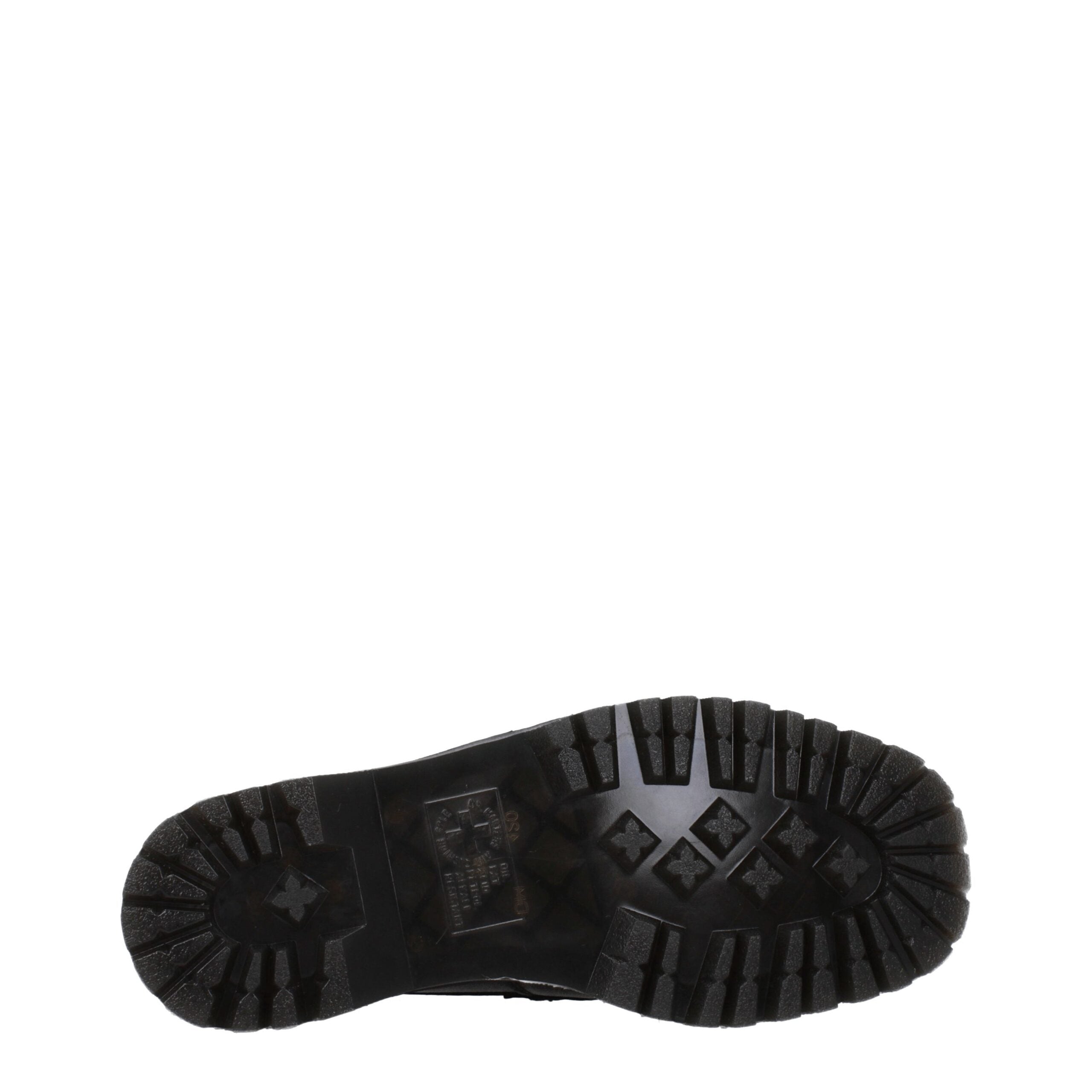 Black Leather Slip-On Loafers Dr. Martens
