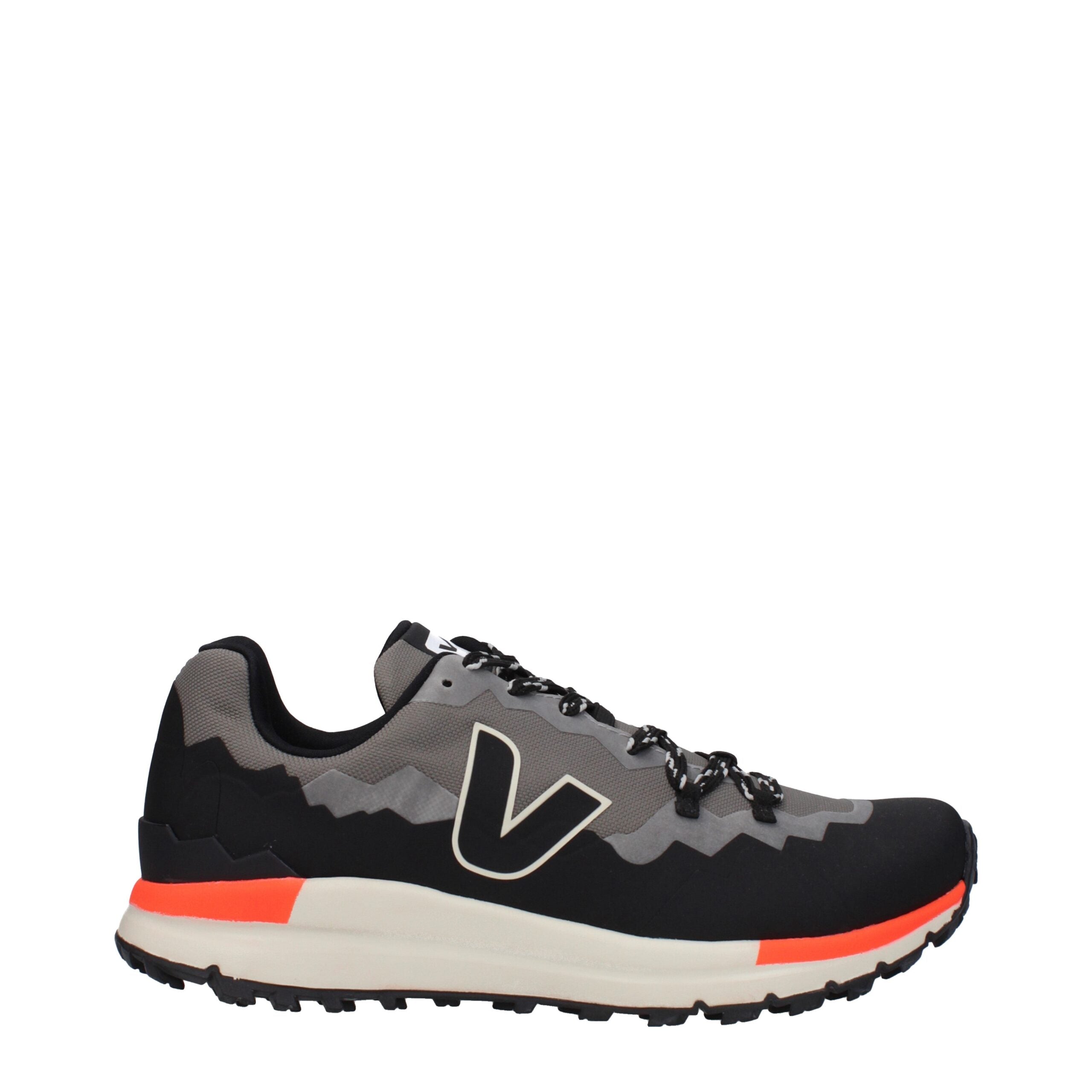 Gray Fabric Athletic Sneakers Veja