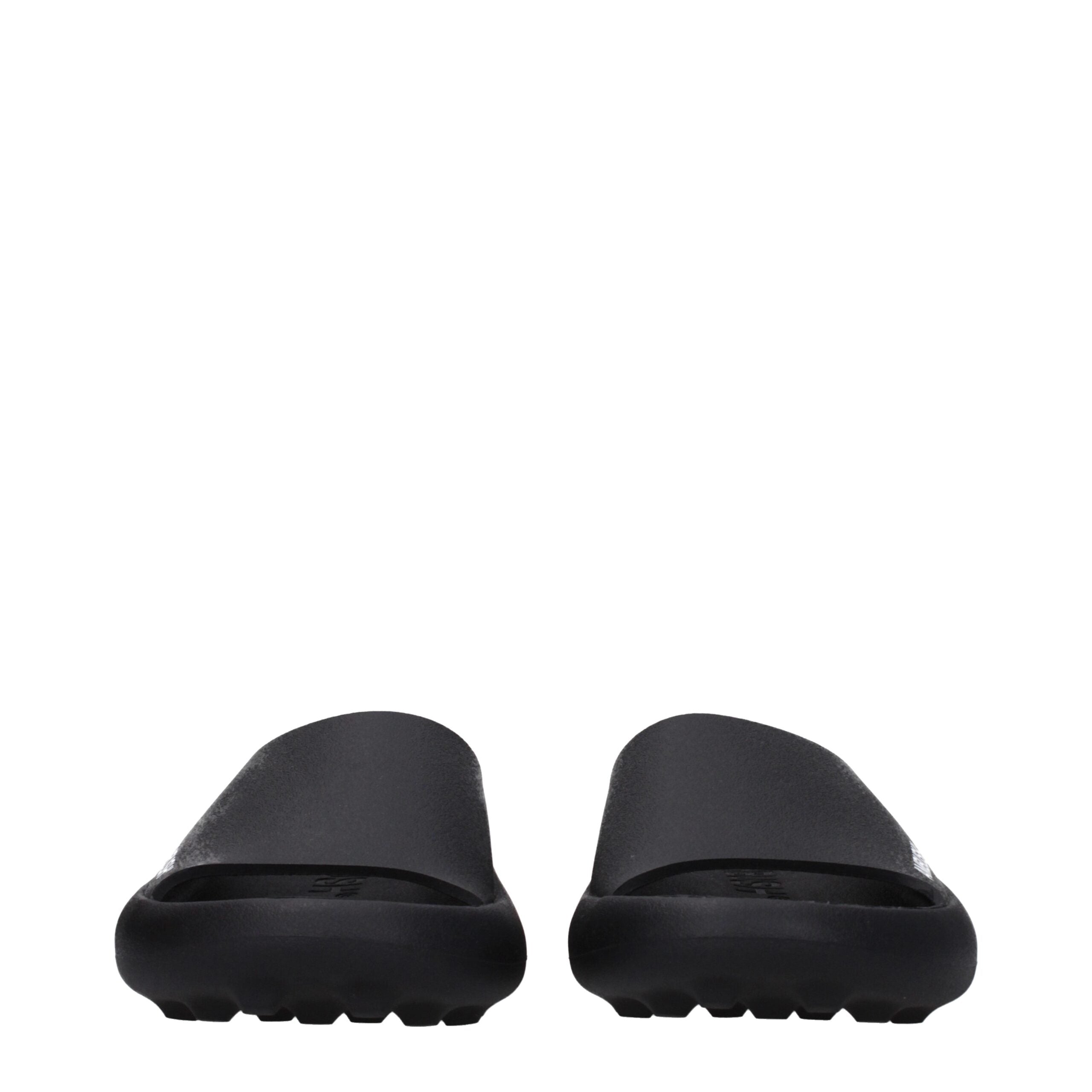 Black Cotton Slippers Sandals Ambush