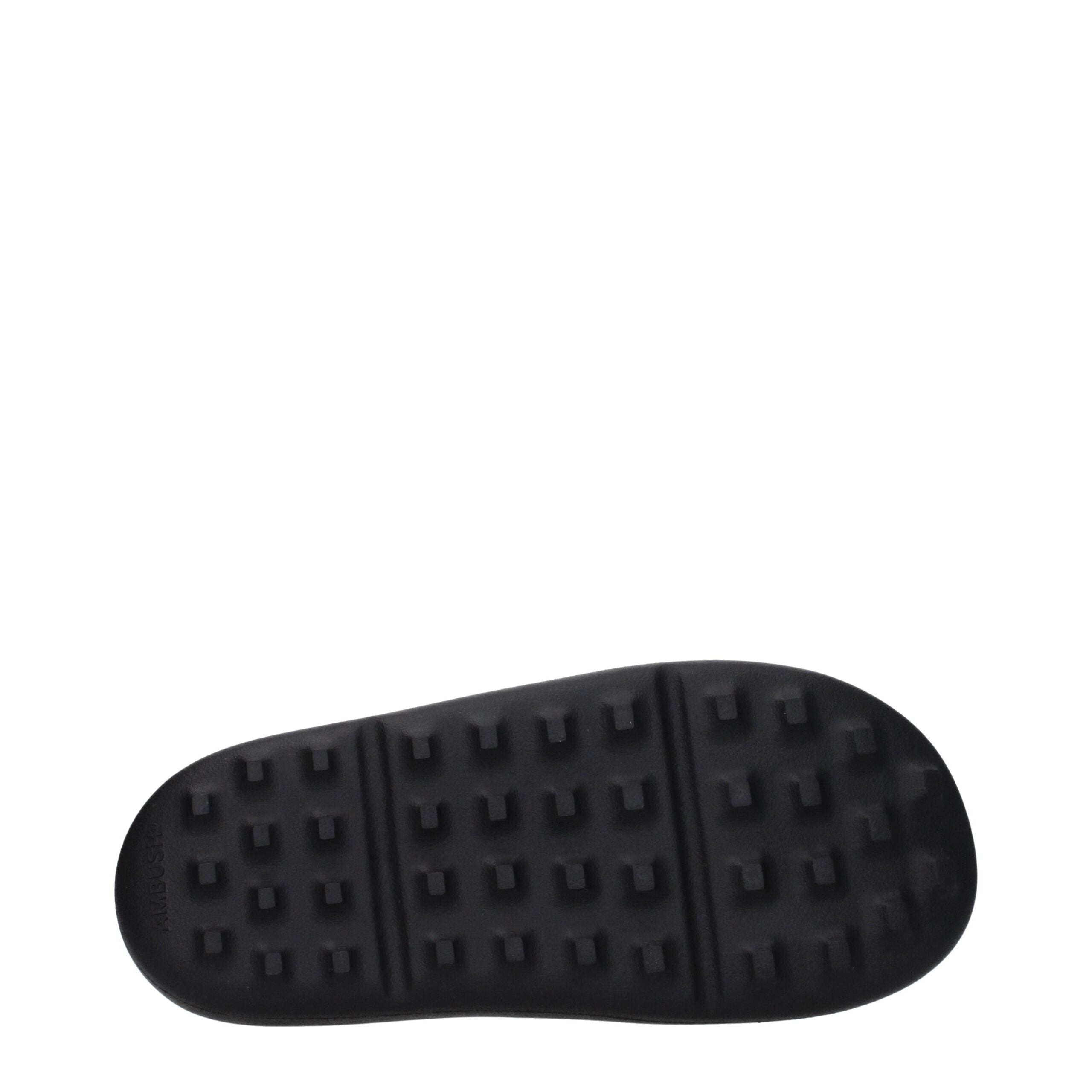 Black Cotton Slippers Sandals Ambush