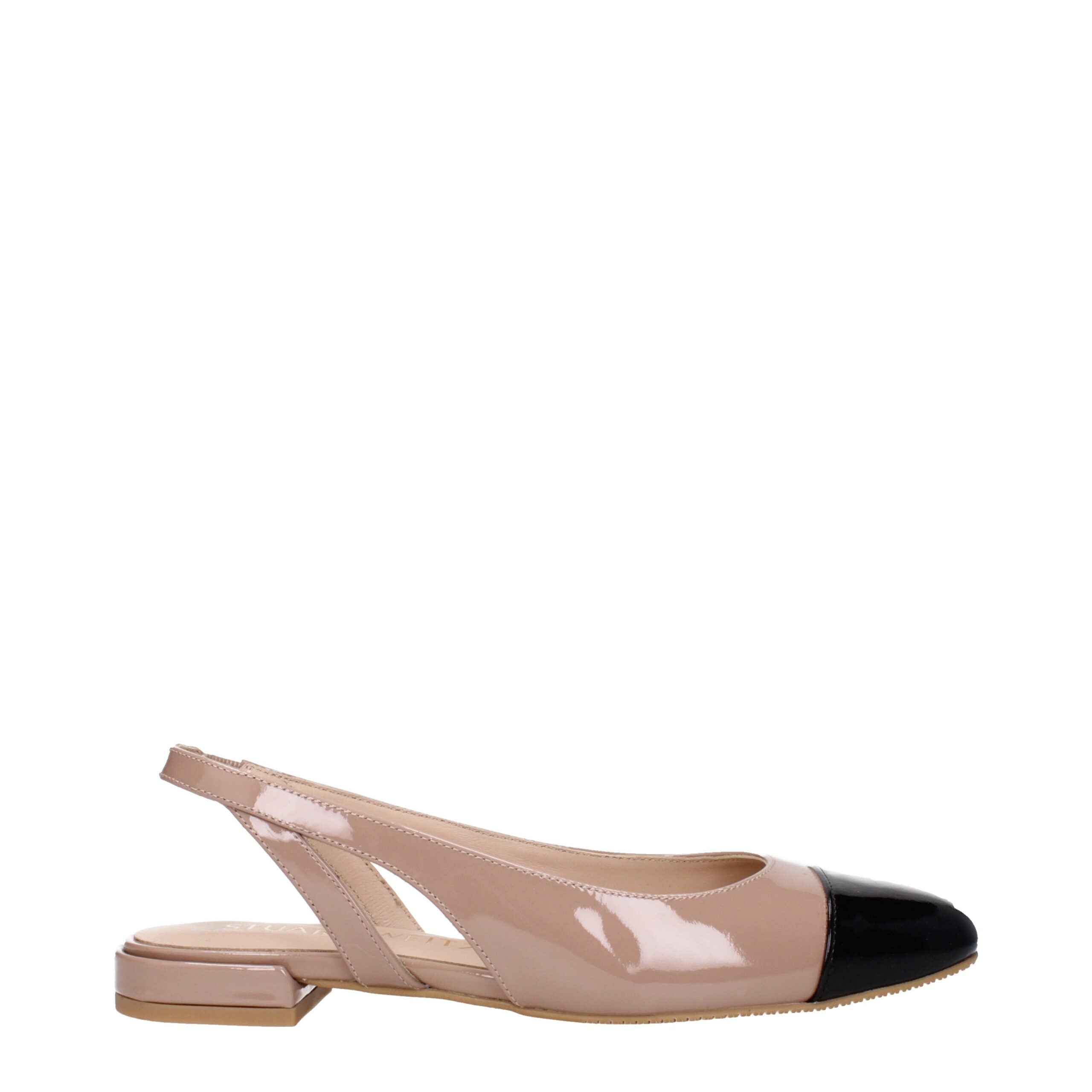 Pink Leather Ballet Flats Stuart Weitzman