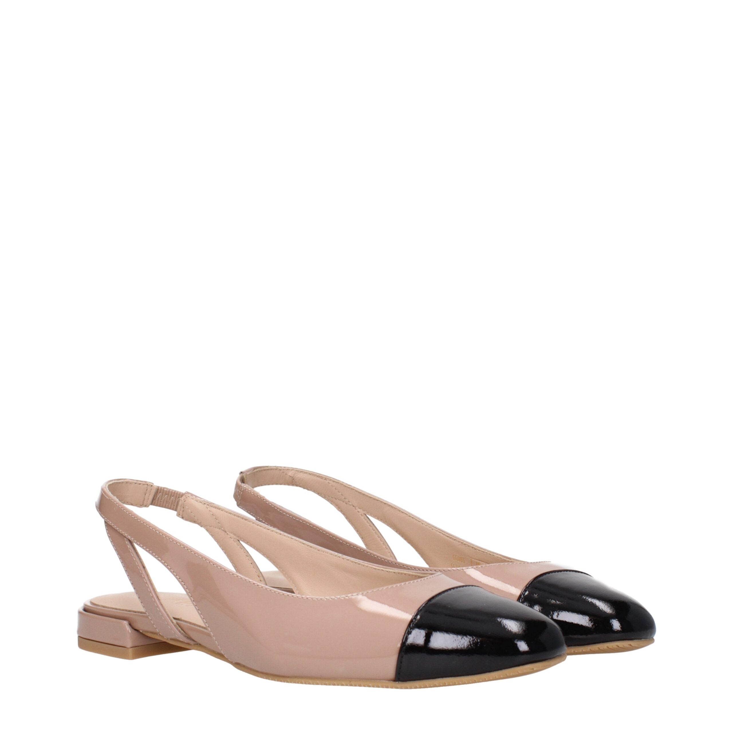 Pink Leather Ballet Flats Stuart Weitzman