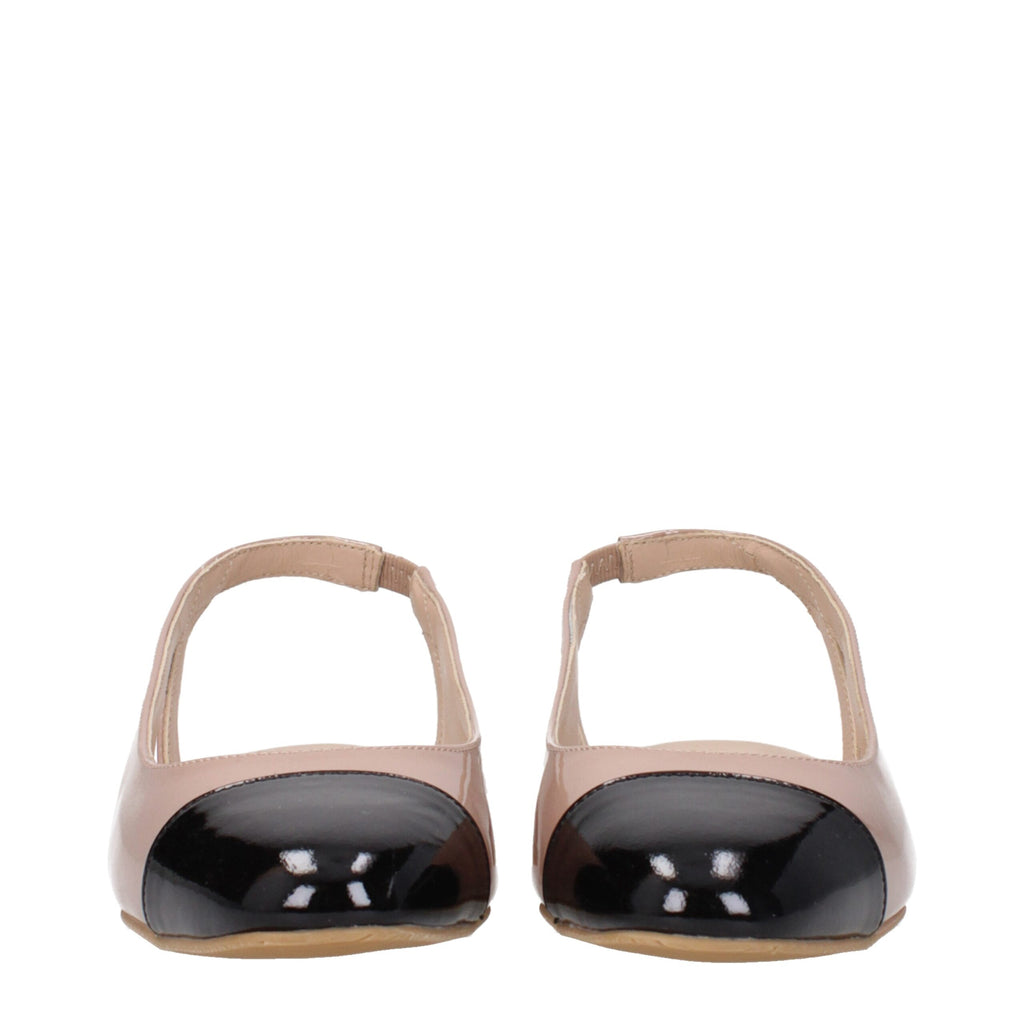 Pink Leather Ballet Flats Stuart Weitzman