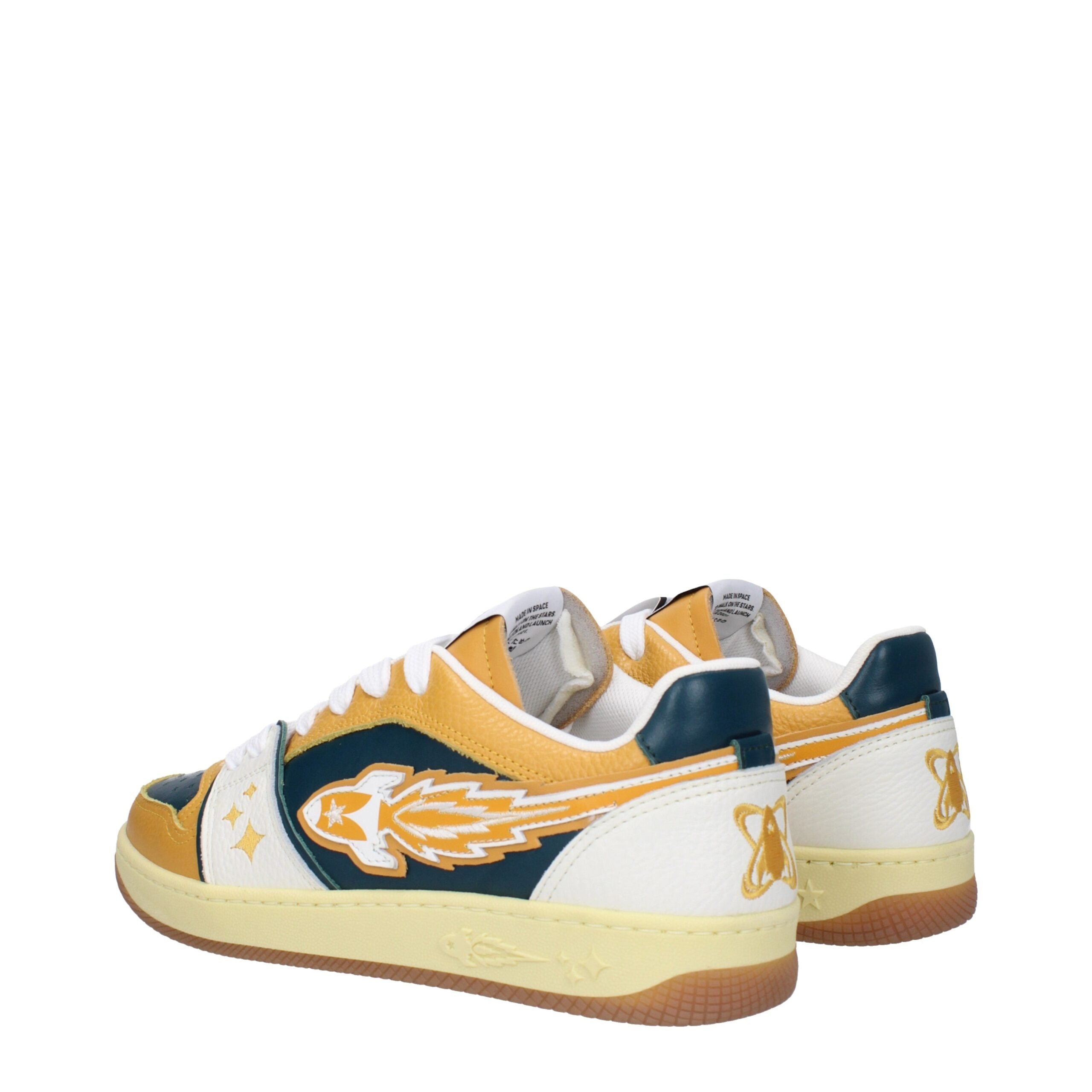 Green Leather Low Tops Enterprise Japan