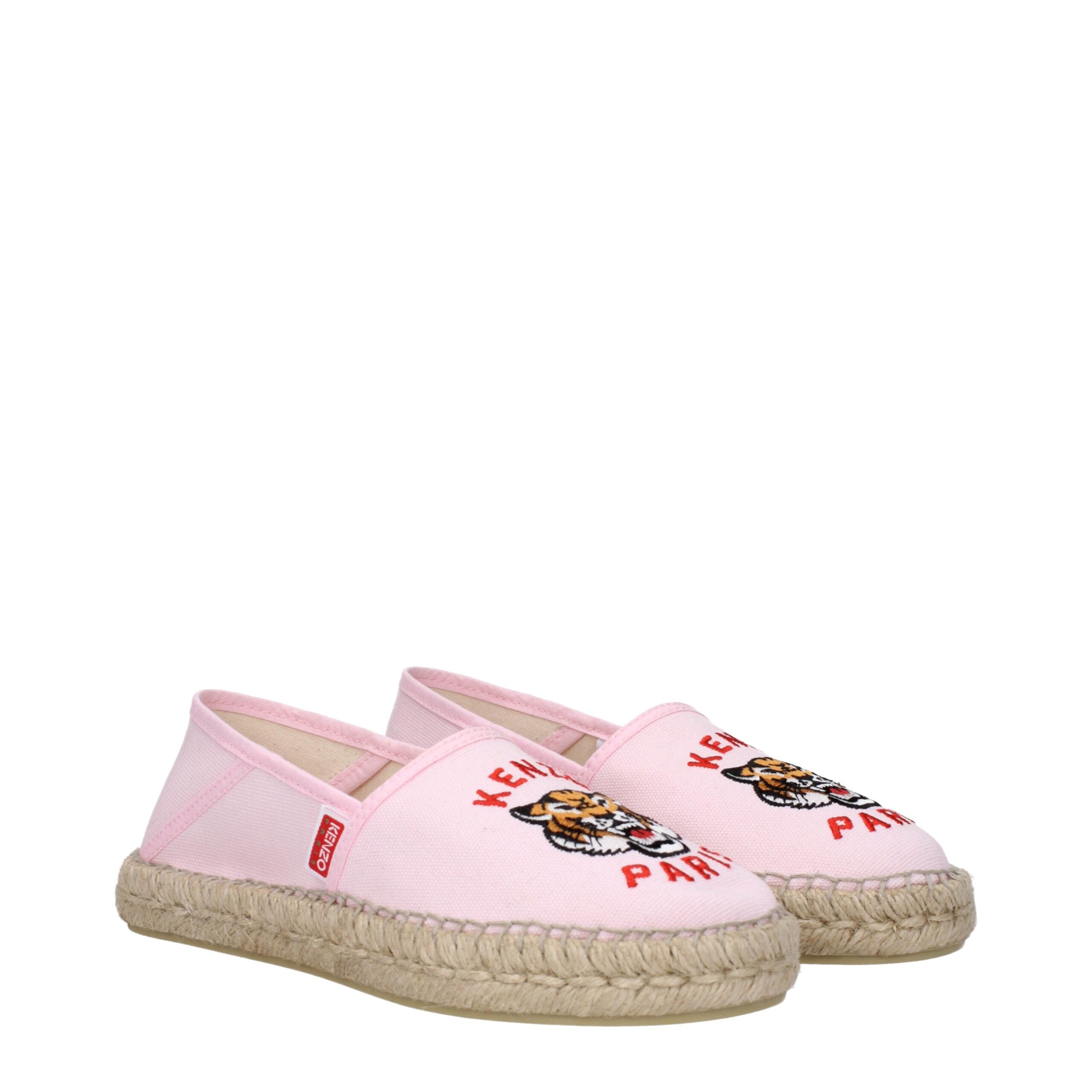 Pink Fabric Espadrilles Kenzo