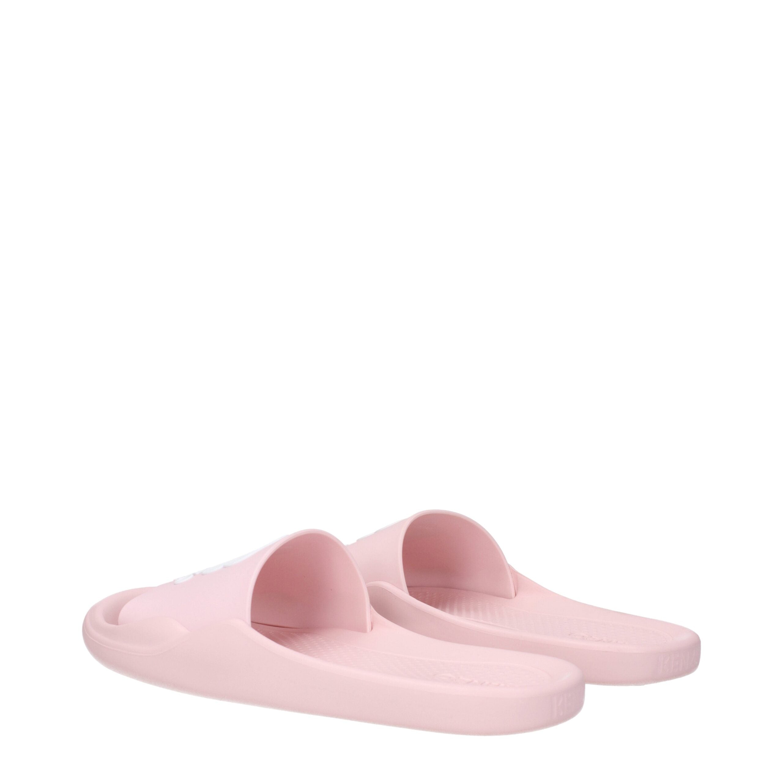 Pink Cotton Slippers Sandals Kenzo
