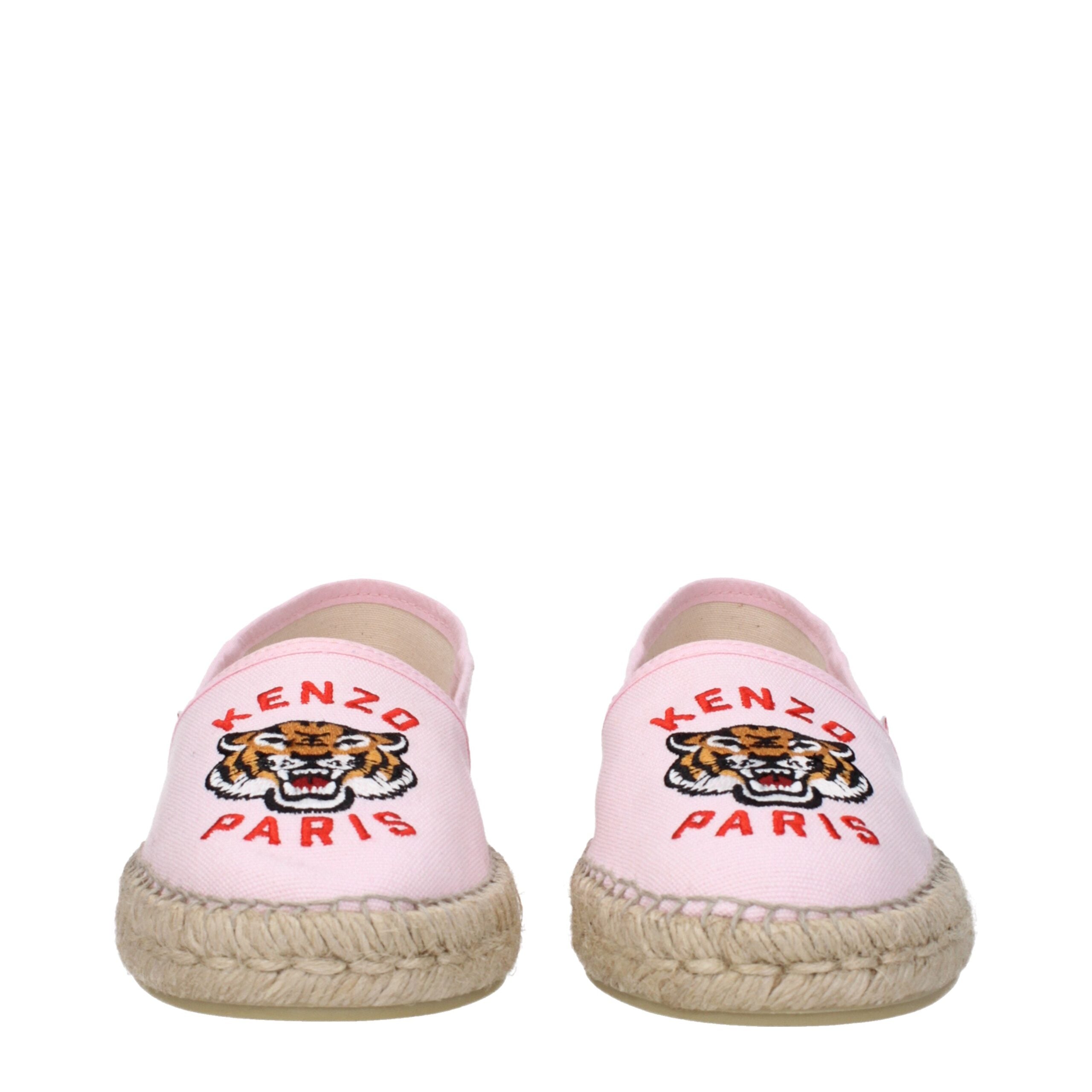Pink Fabric Espadrilles Kenzo