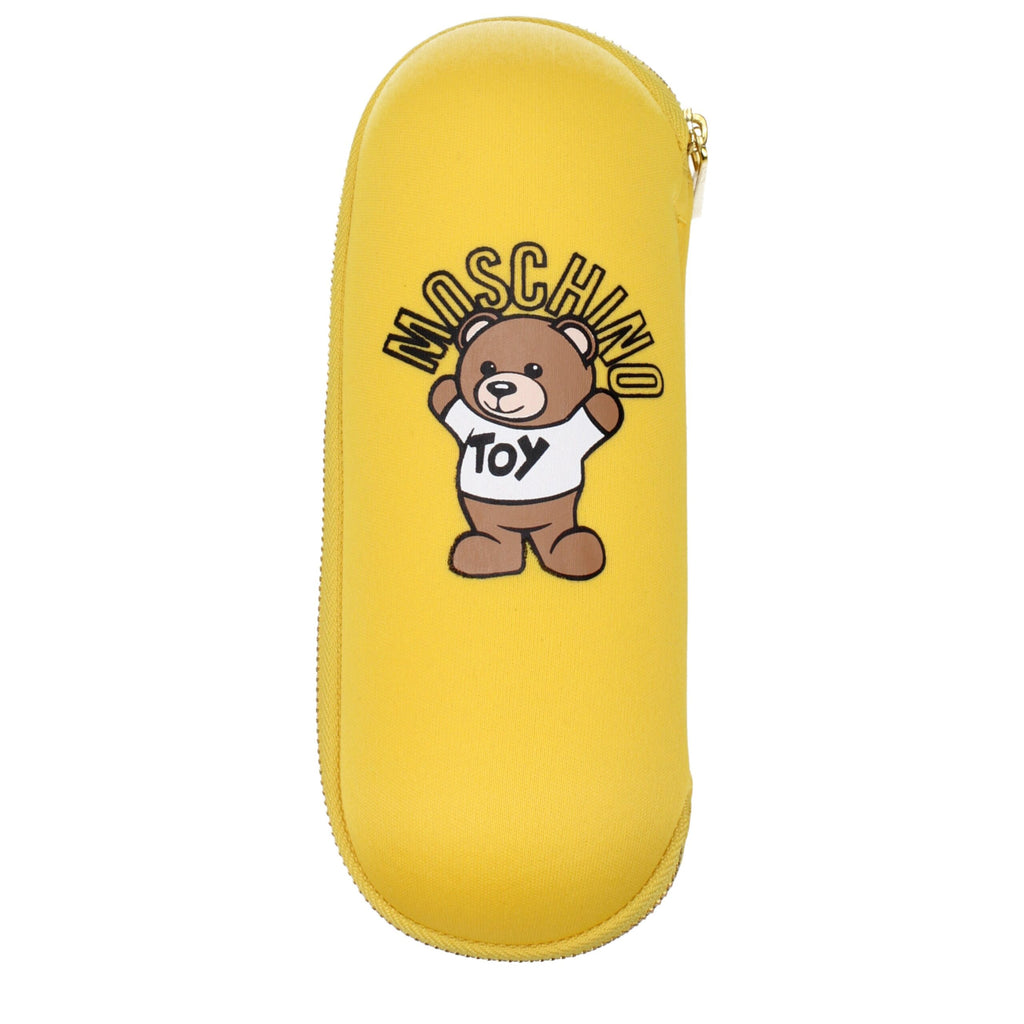 Yellow Polyester Umbrellas Moschino