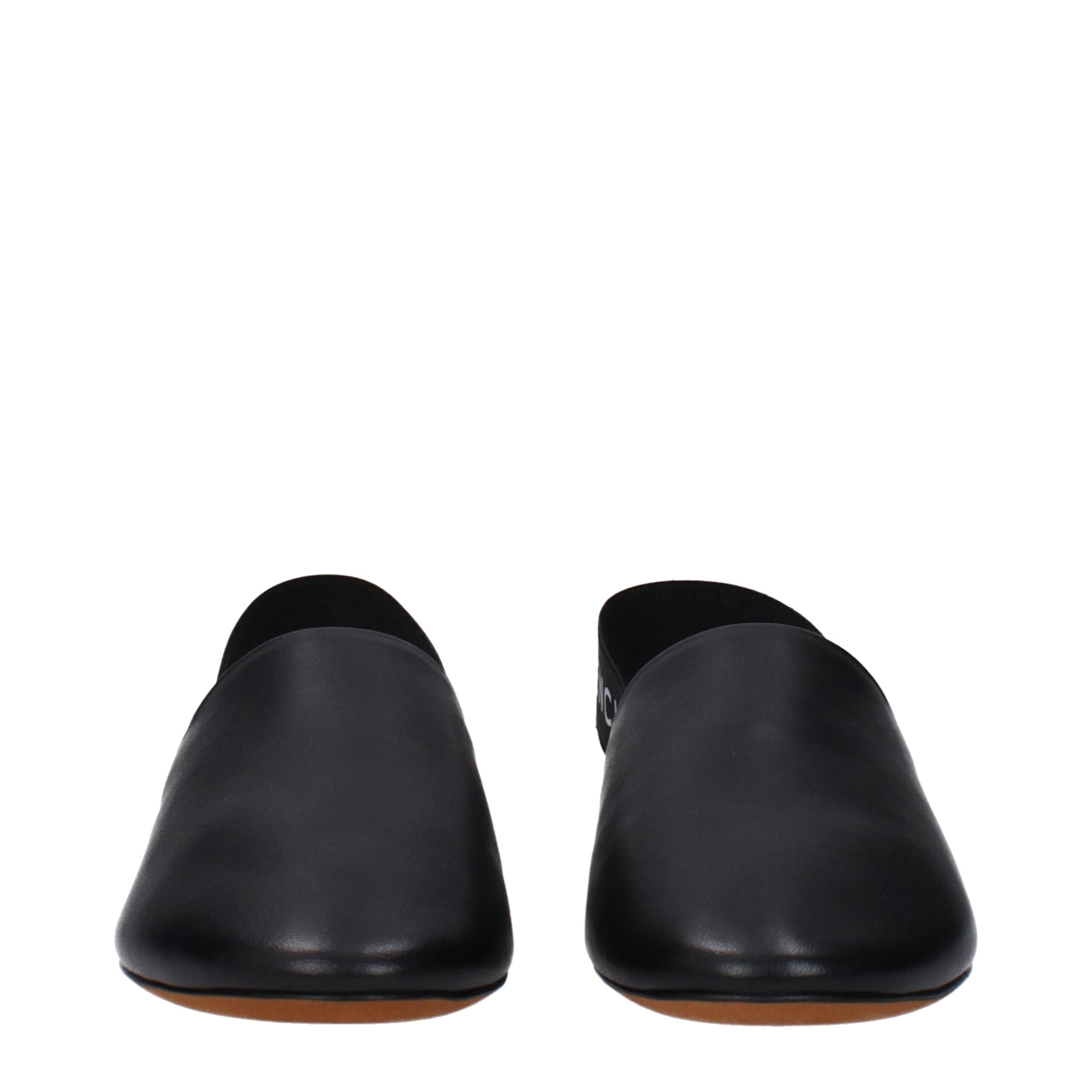 Black Leather Mules Givenchy