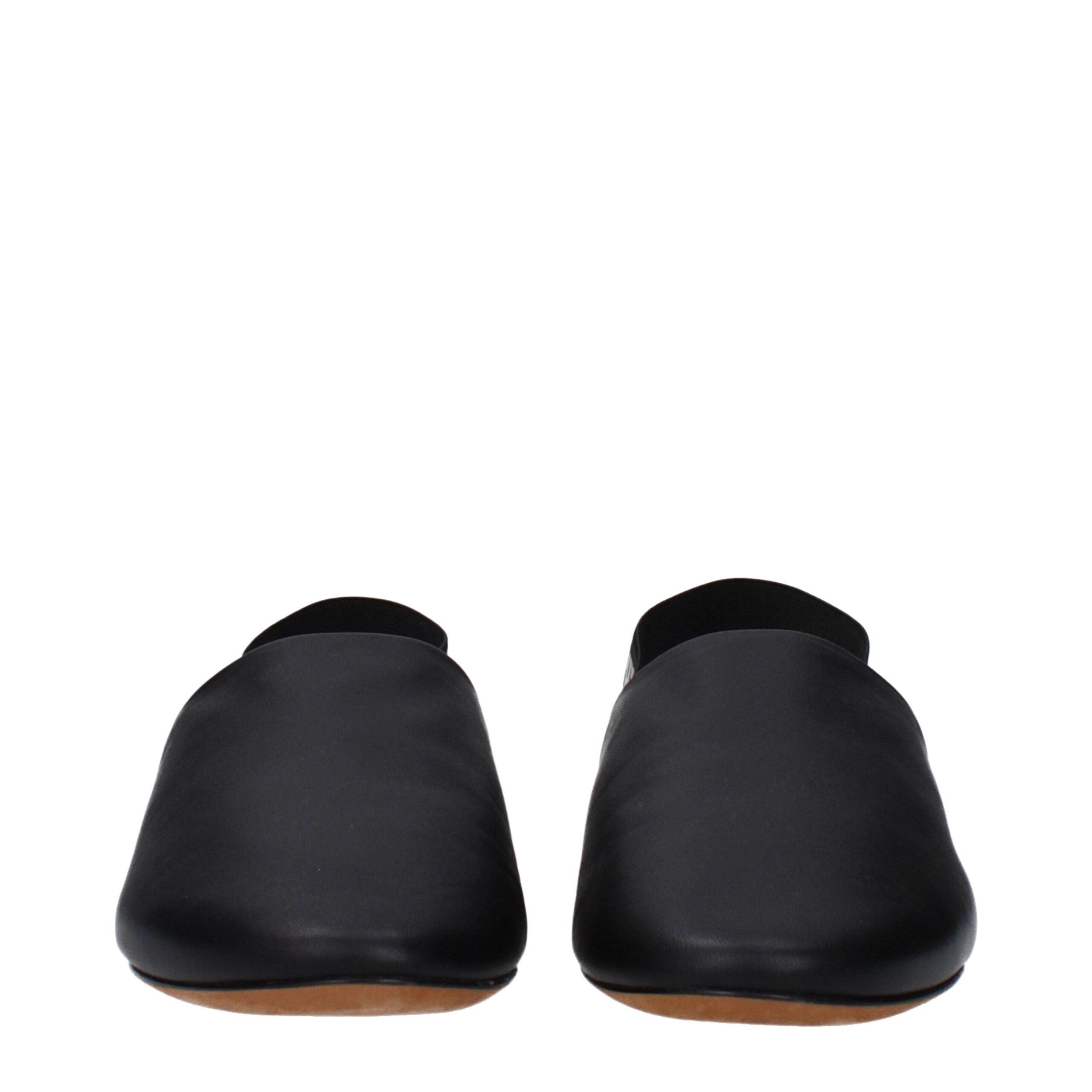 Black Leather Slides Givenchy