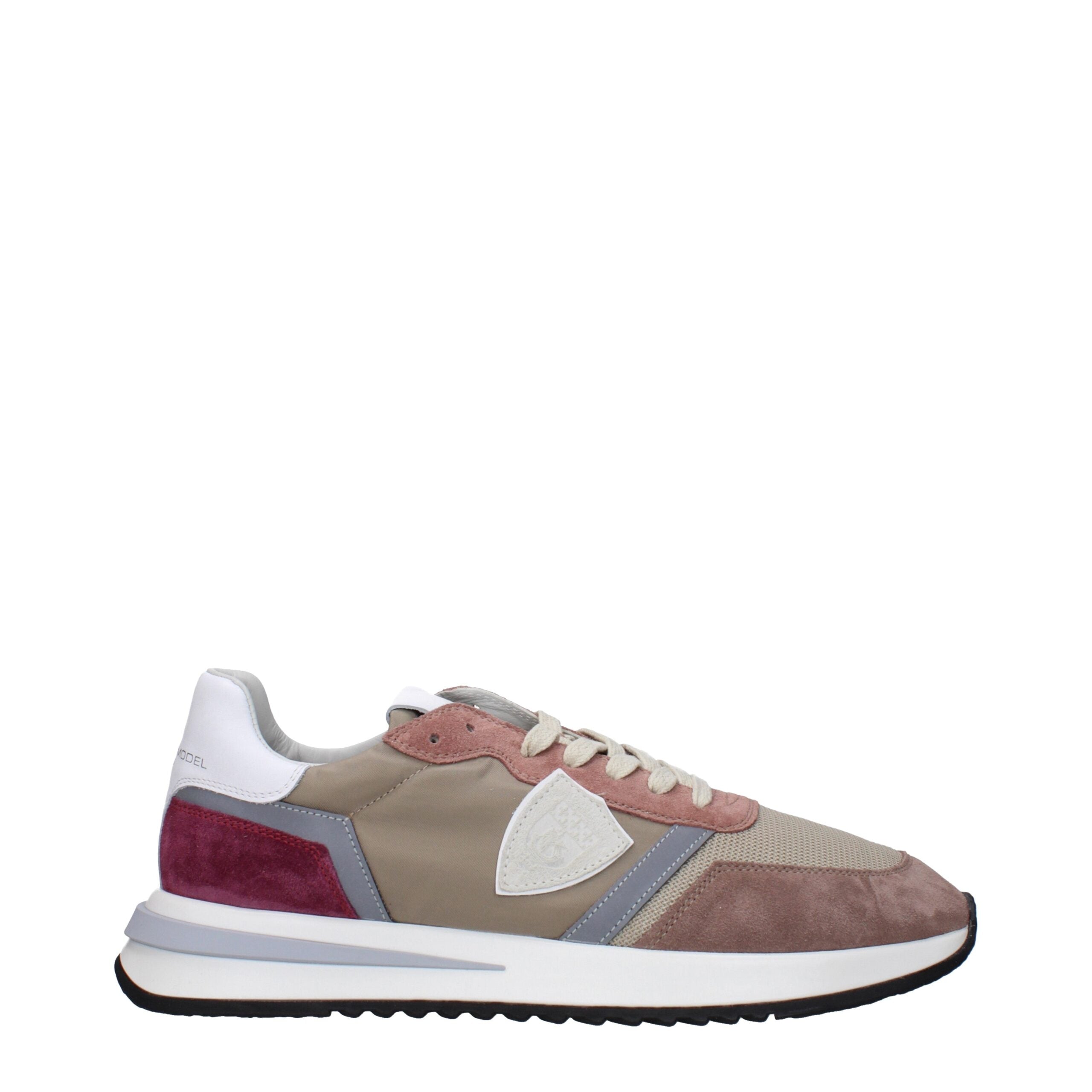Beige Fabric Low Tops Philippe Model