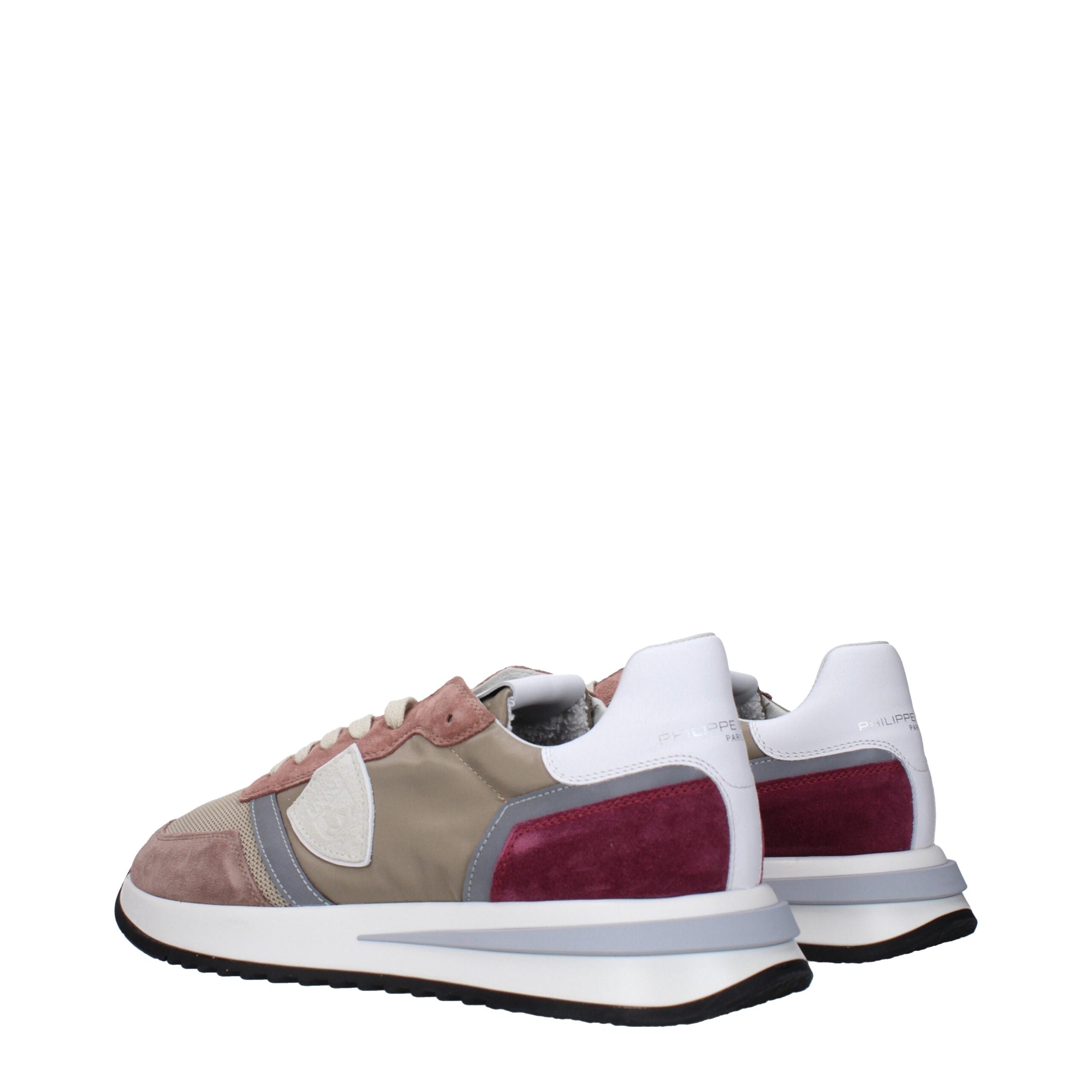 Beige Fabric Low Tops Philippe Model