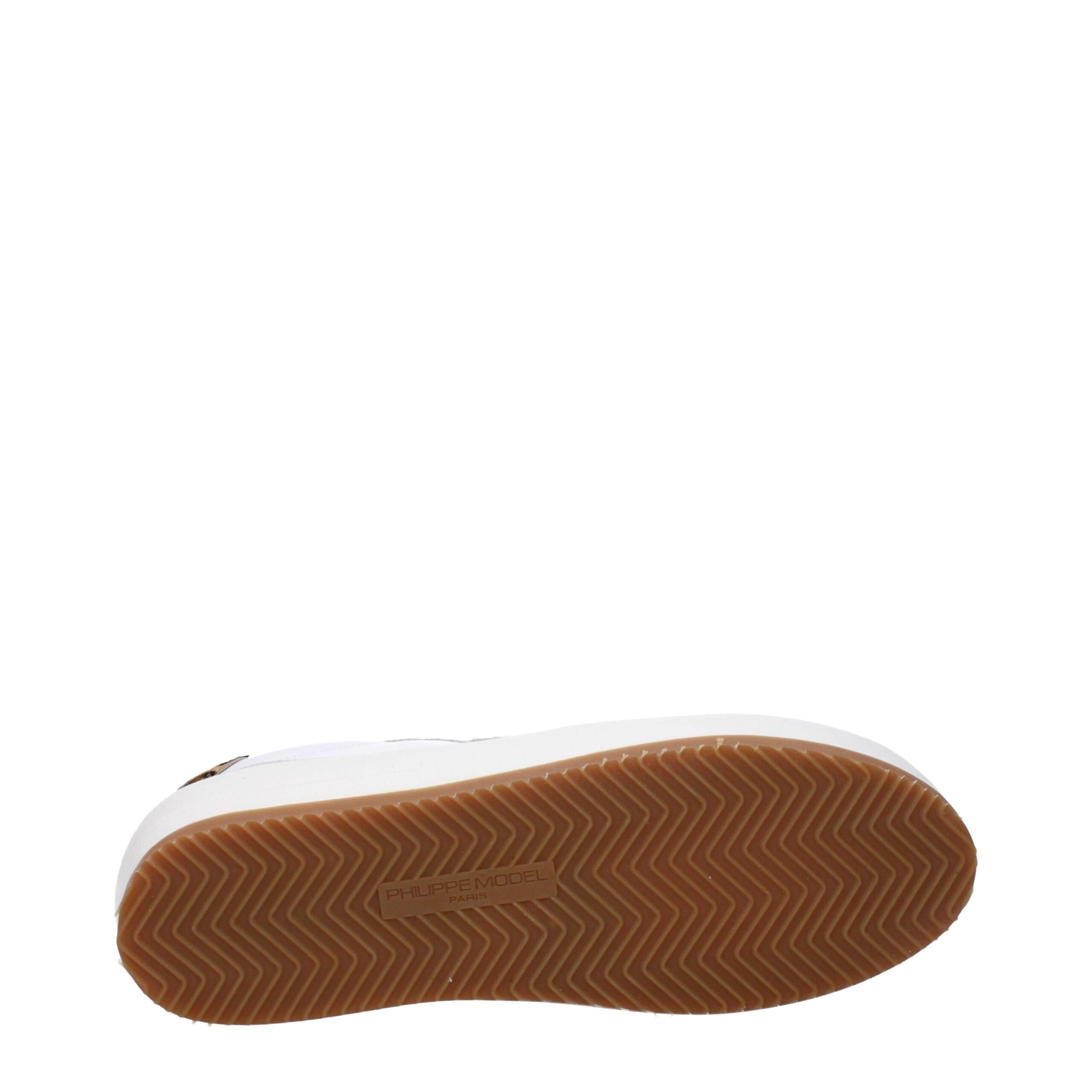 White Leather Low Tops Philippe Model