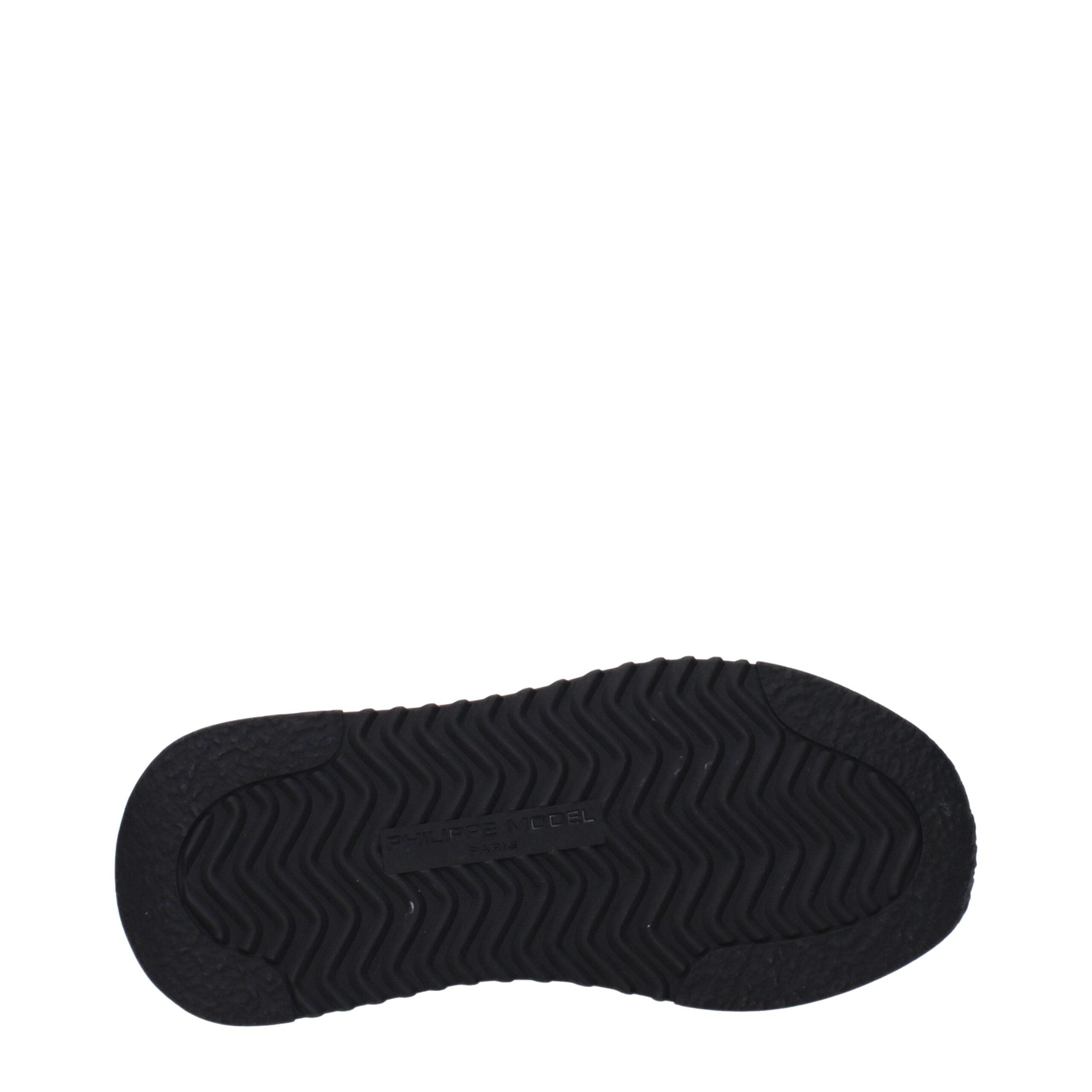 Black Fabric Athletic Sneakers Philippe Model