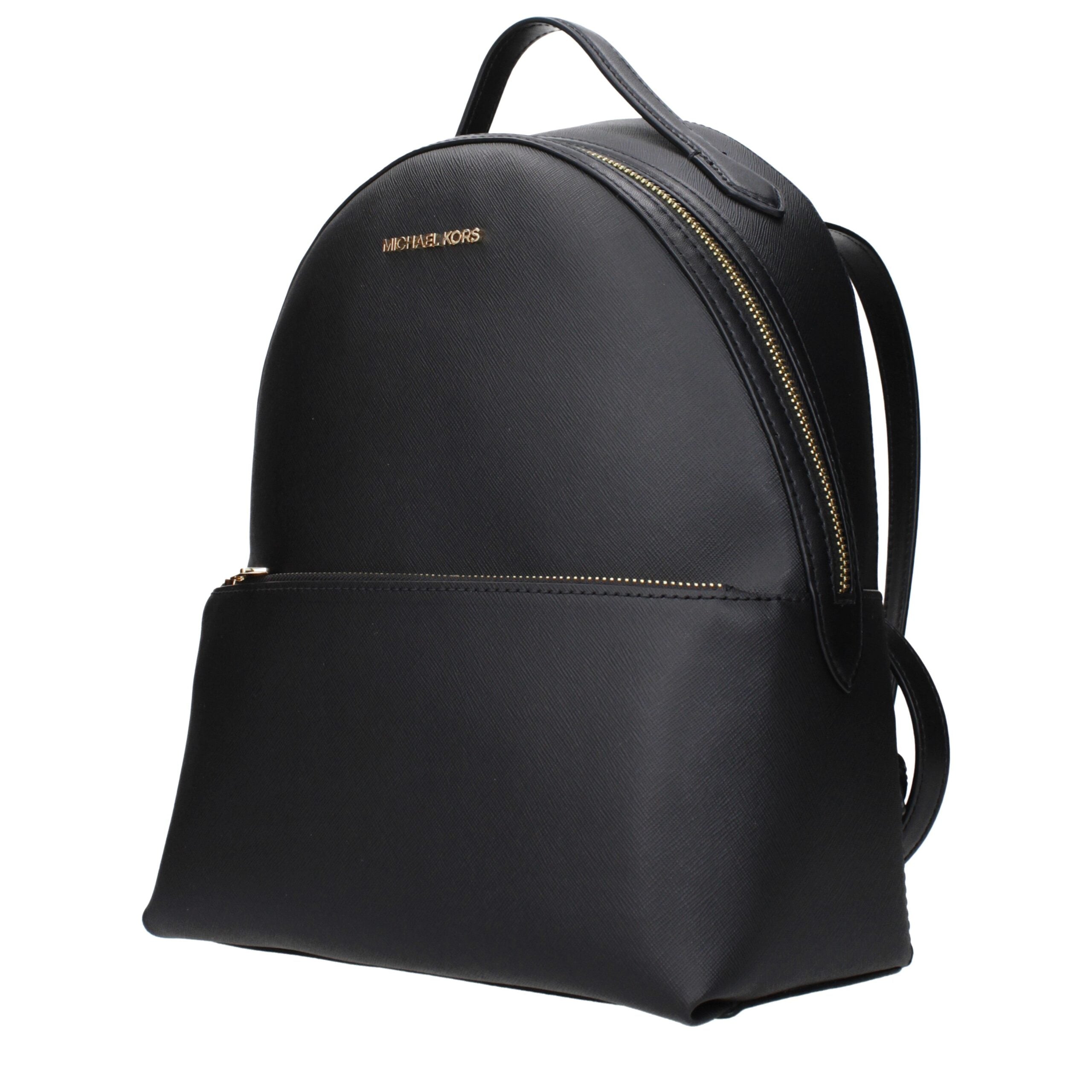 Black Leather Backpacks Michael Kors