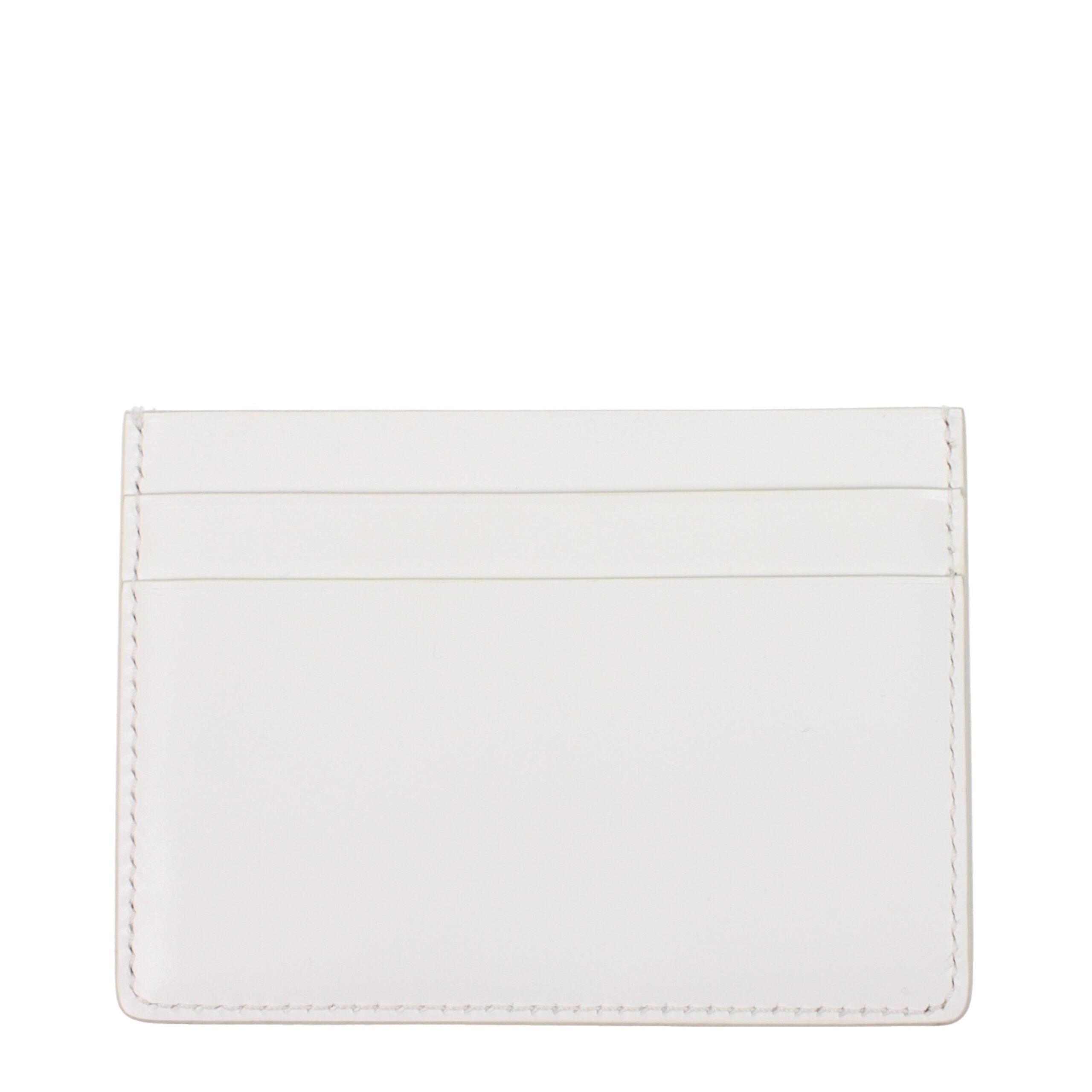 White Leather Cardholders Jil Sander