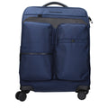 Blue Fabric Luggage And Travel Piquadro