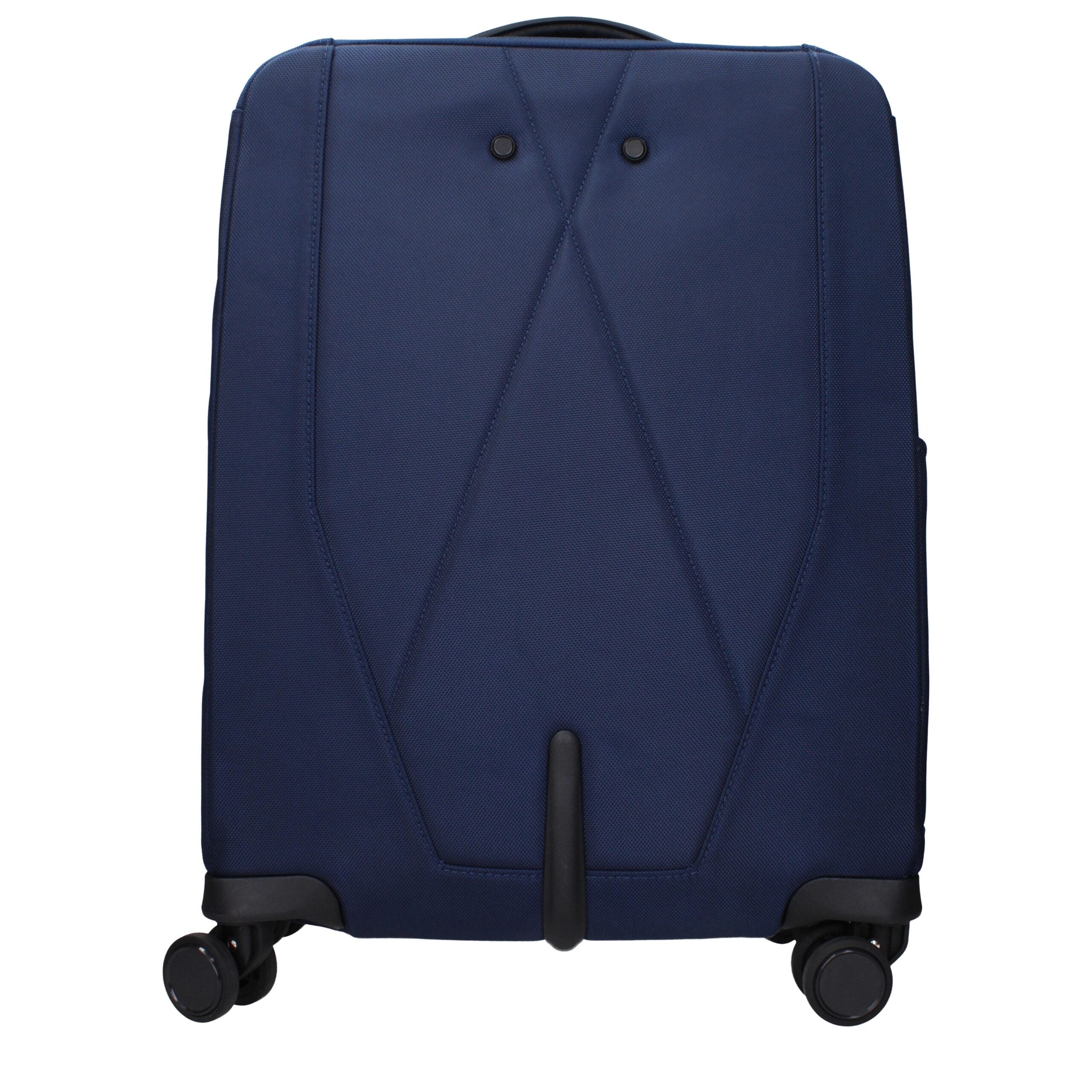 Blue Fabric Luggage And Travel Piquadro
