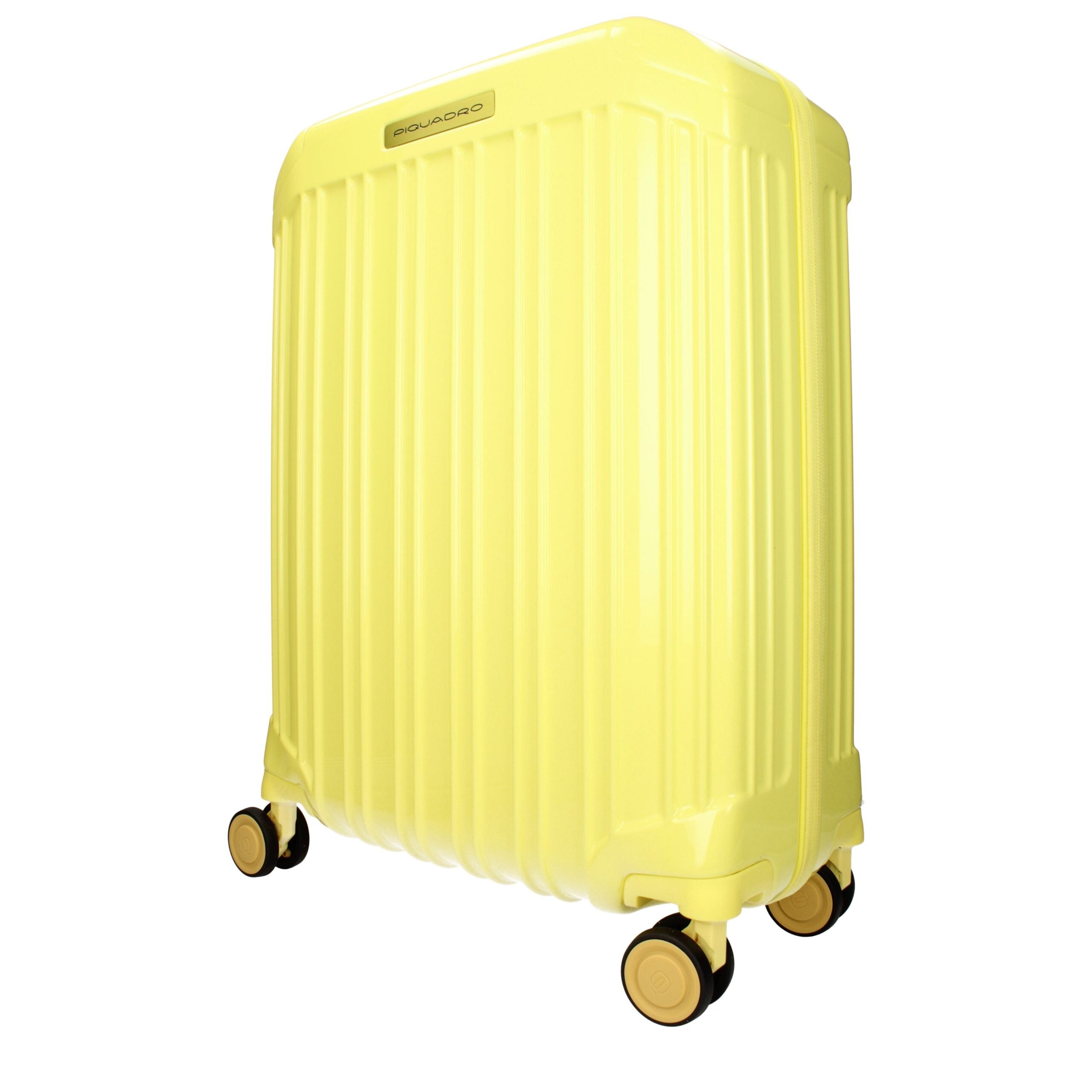 Yellow Polycarbonate Luggage And Travel Piquadro