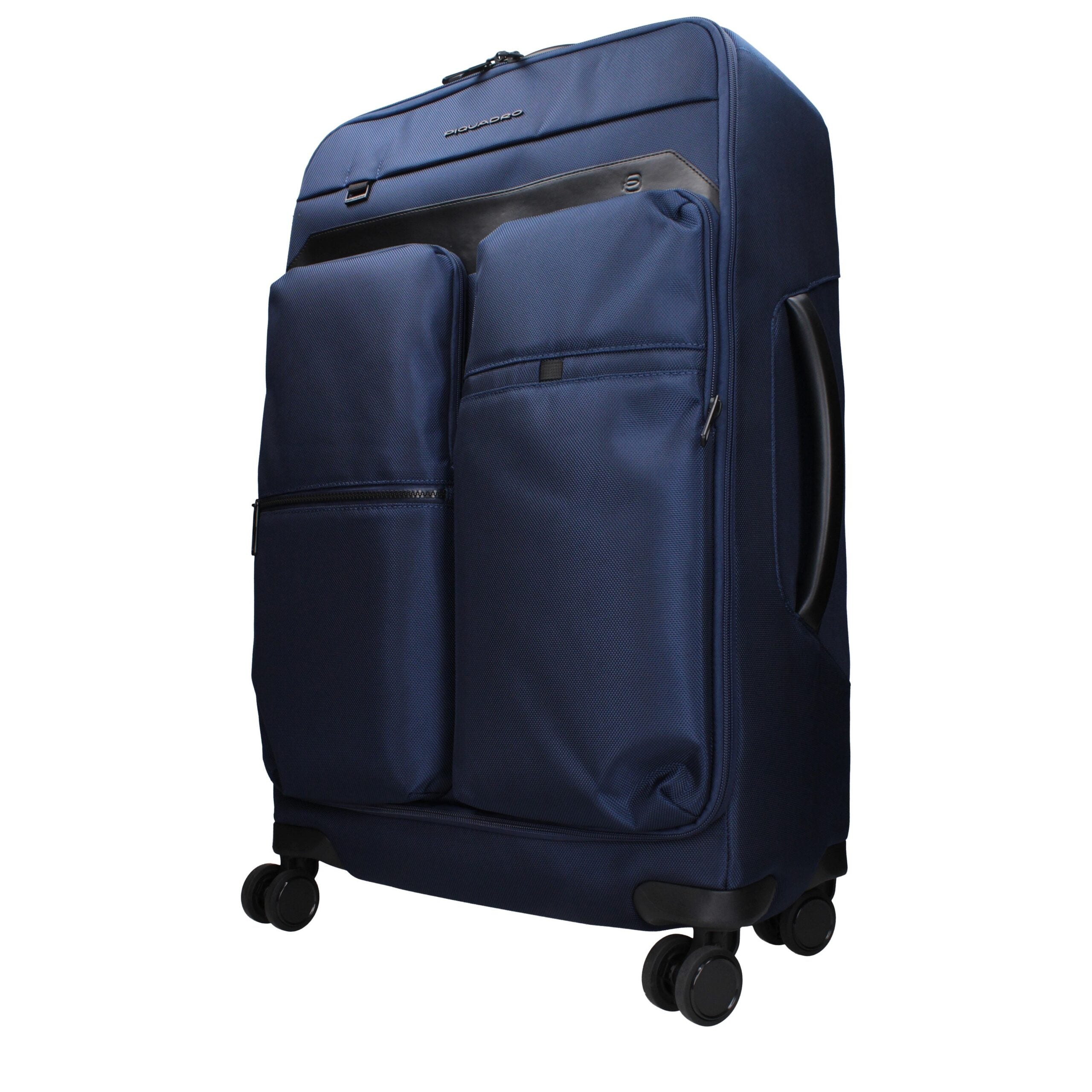 Blue Fabric Luggage And Travel Piquadro
