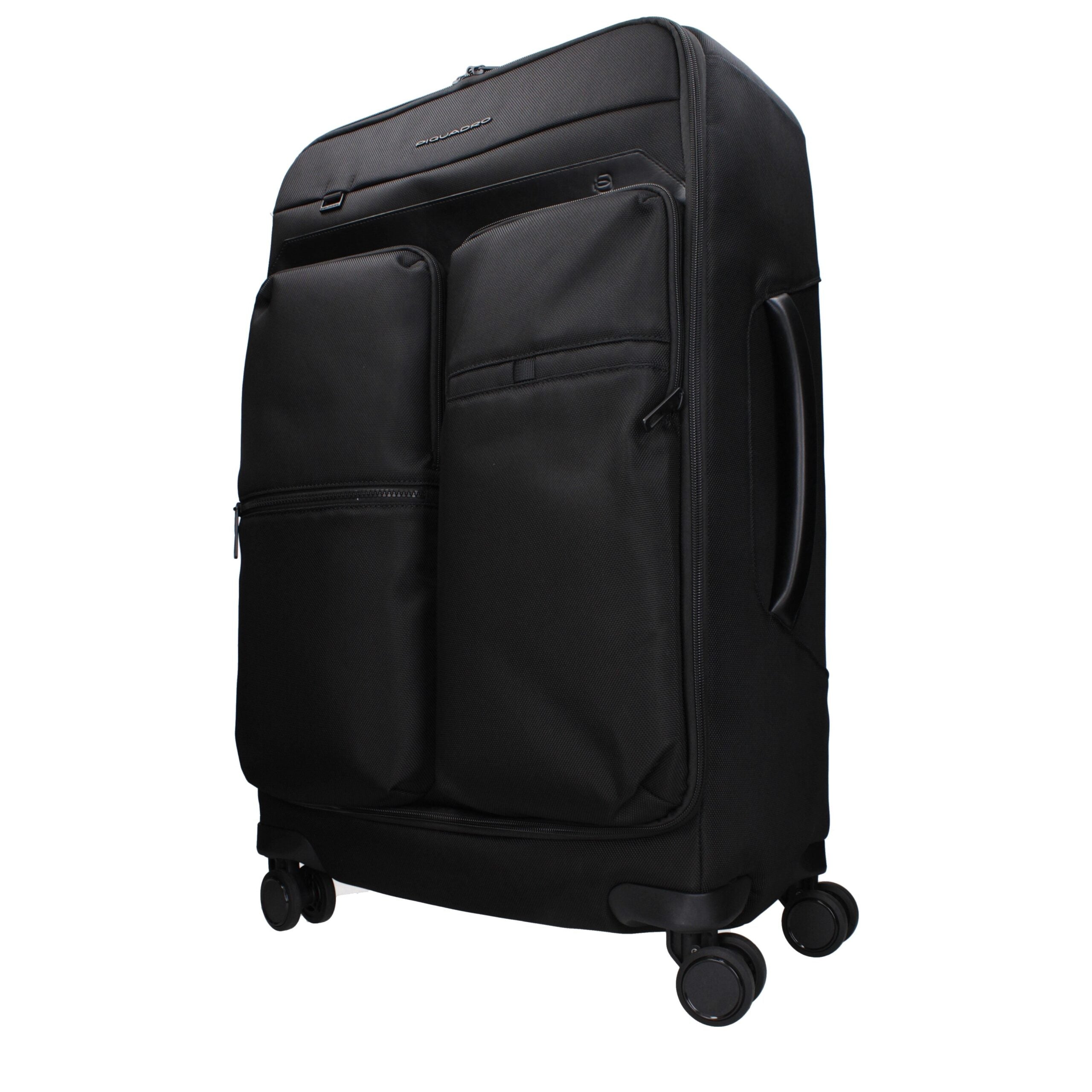 Black Fabric Luggage And Travel Piquadro