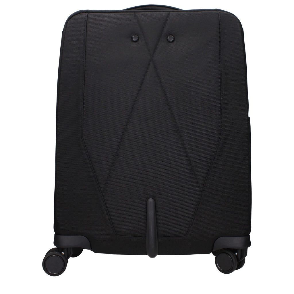 Black Fabric Luggage And Travel Piquadro