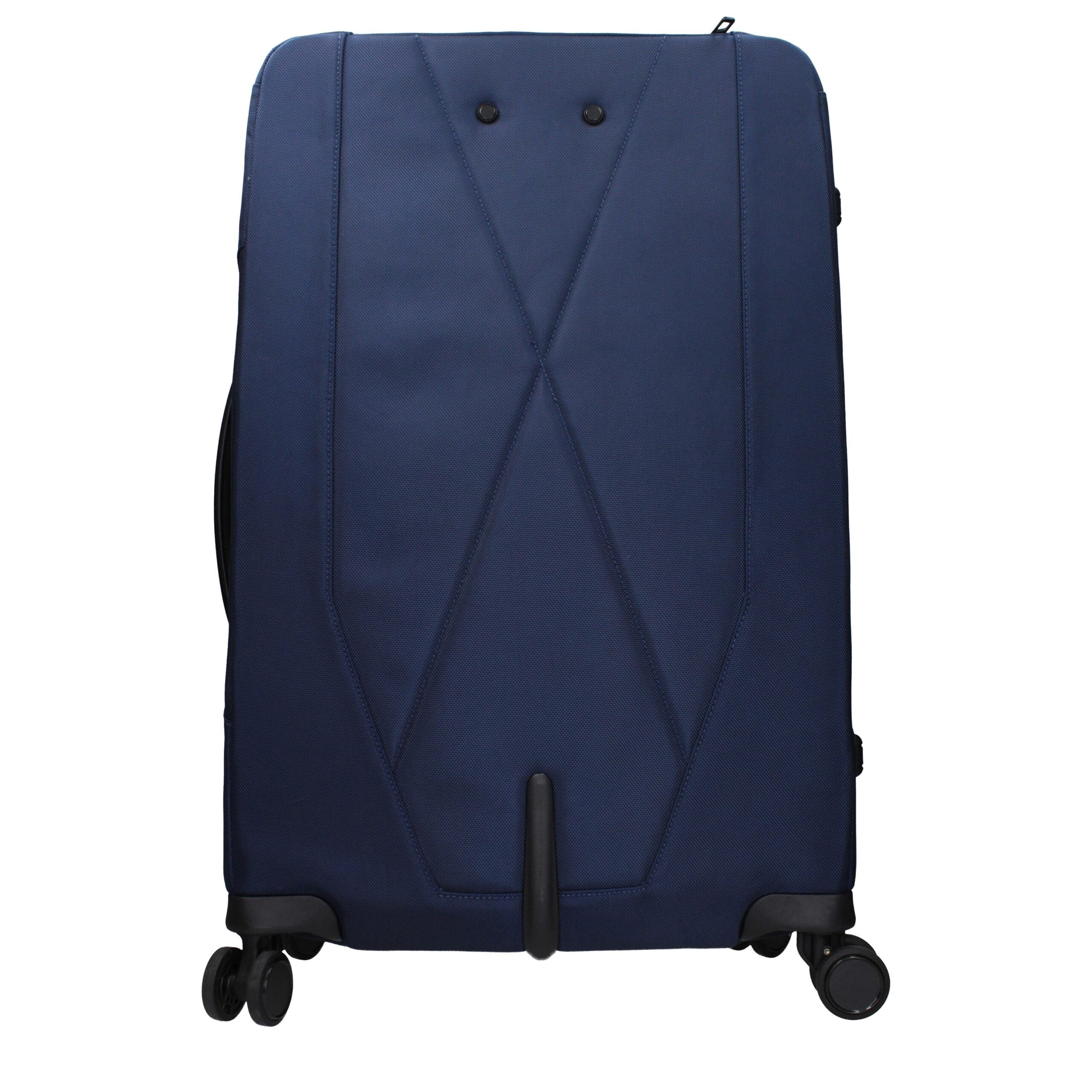 Blue Fabric Luggage And Travel Piquadro