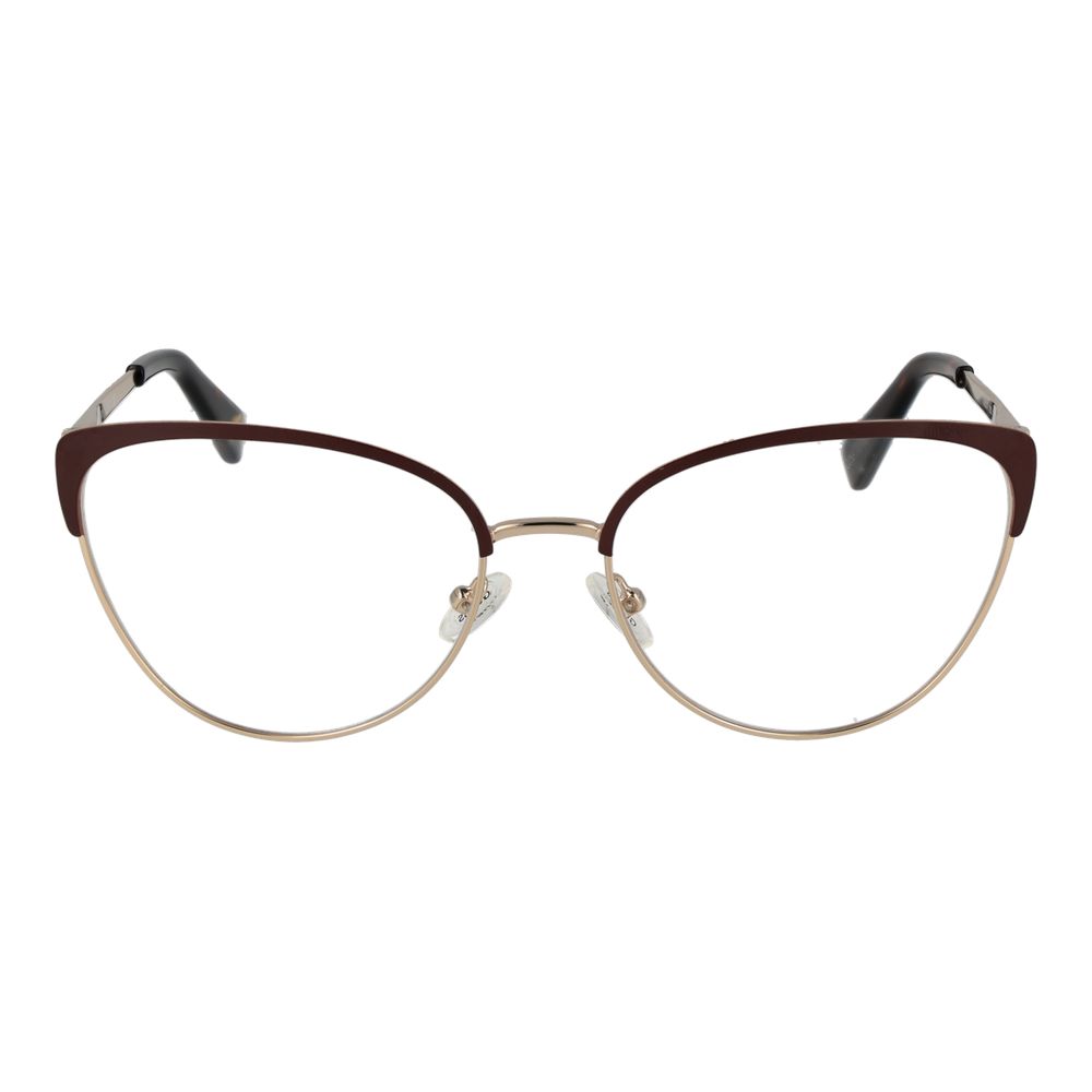 Brown Unisex Glasses Frame Guess