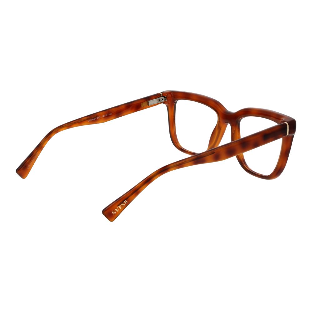 Brown Unisex Glasses Frame Guess