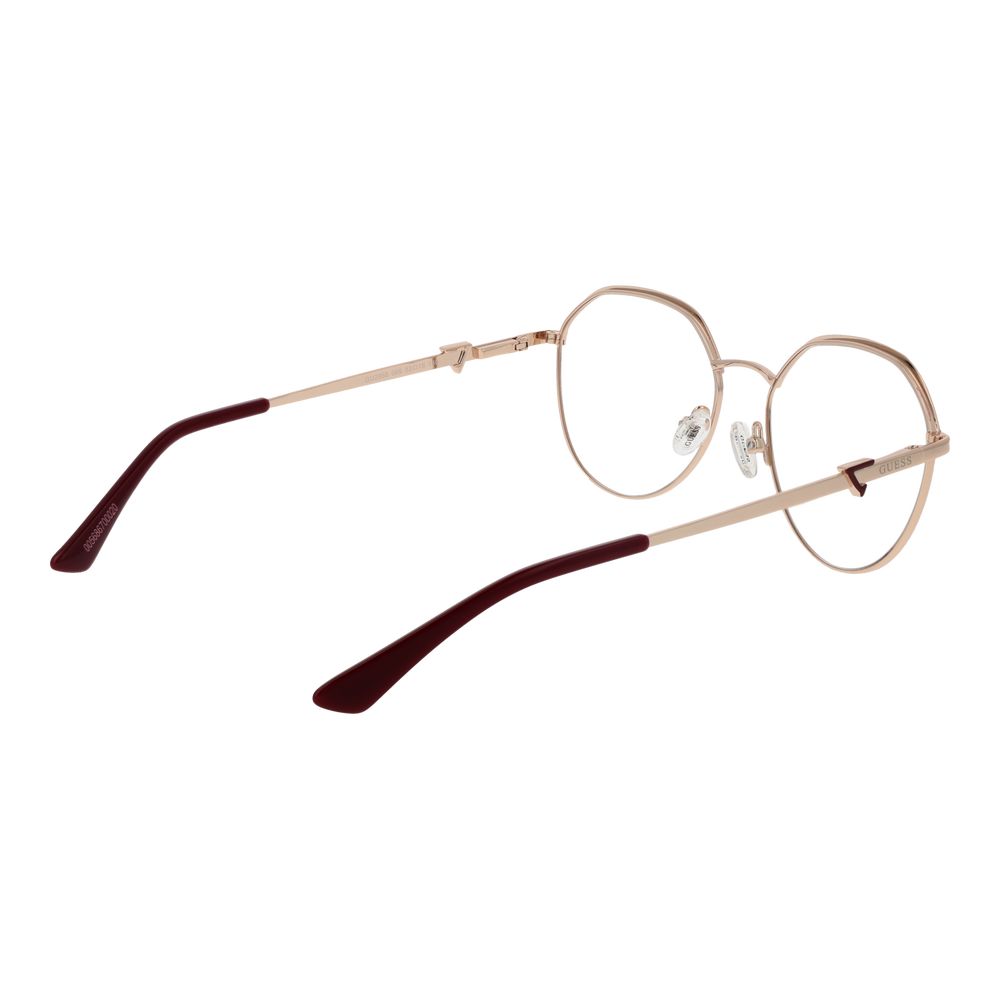 Rose Gold Women Glasses Frame Guess