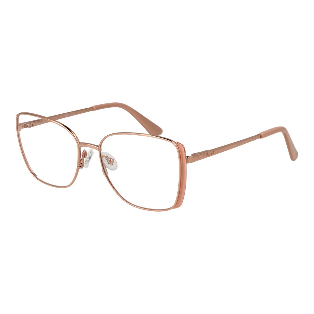 Rose Gold Women Glasses Frame Guess