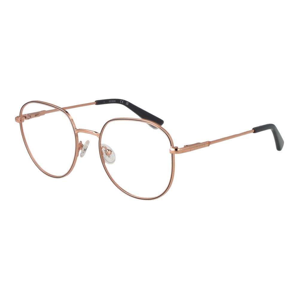 Rose Gold Women Glasses Frame Guess