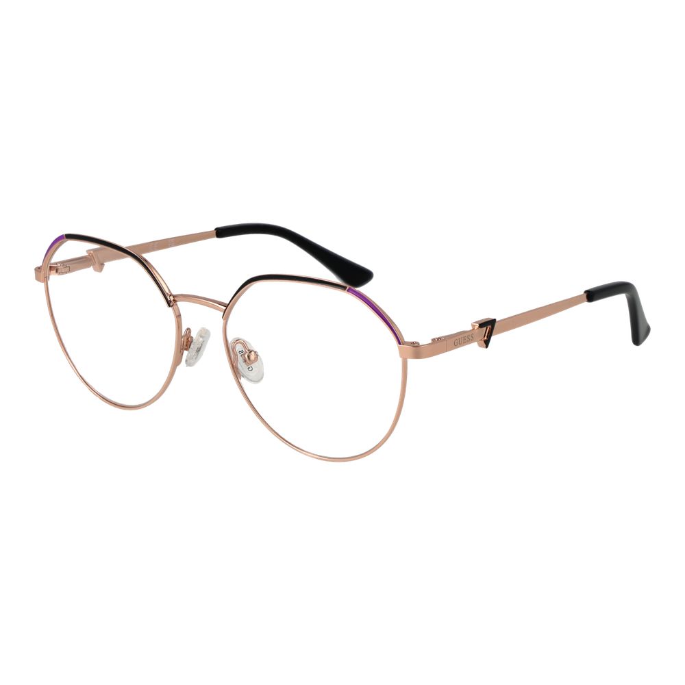 Rose Gold Women Glasses Frame Guess
